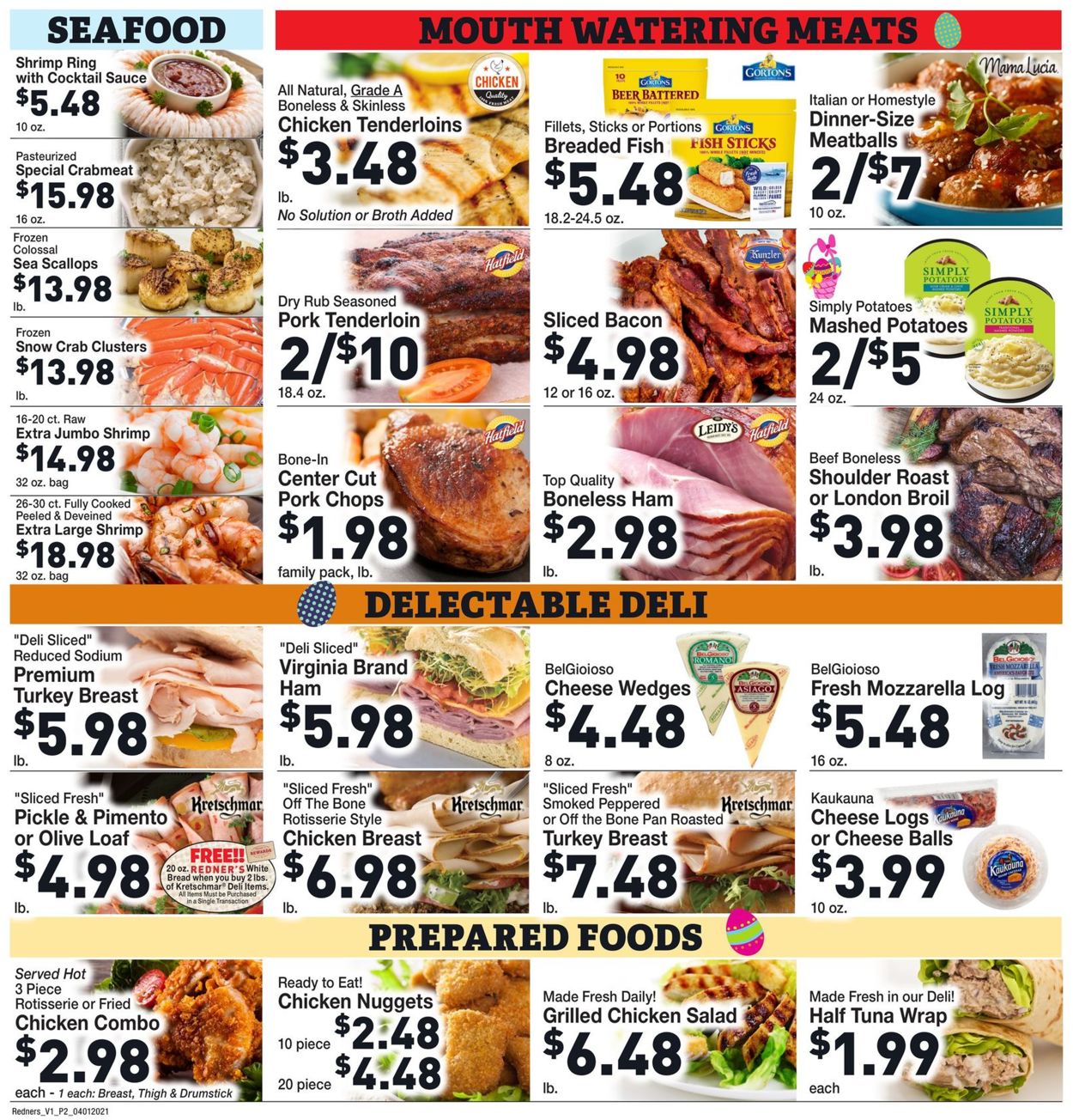 Redner’s Warehouse Market - Easter 2021 Ad Weekly Ad Circular - valid 04/01-04/07/2021 (Page 4)