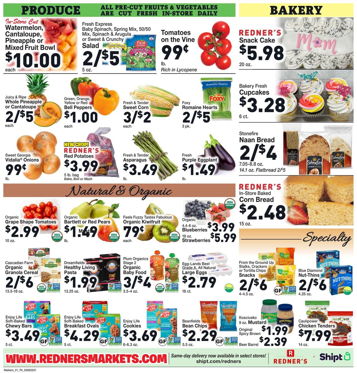 Redner’s Warehouse Market Weekly Ad Circular - valid 05/06-05/12/2021 (Page 6)