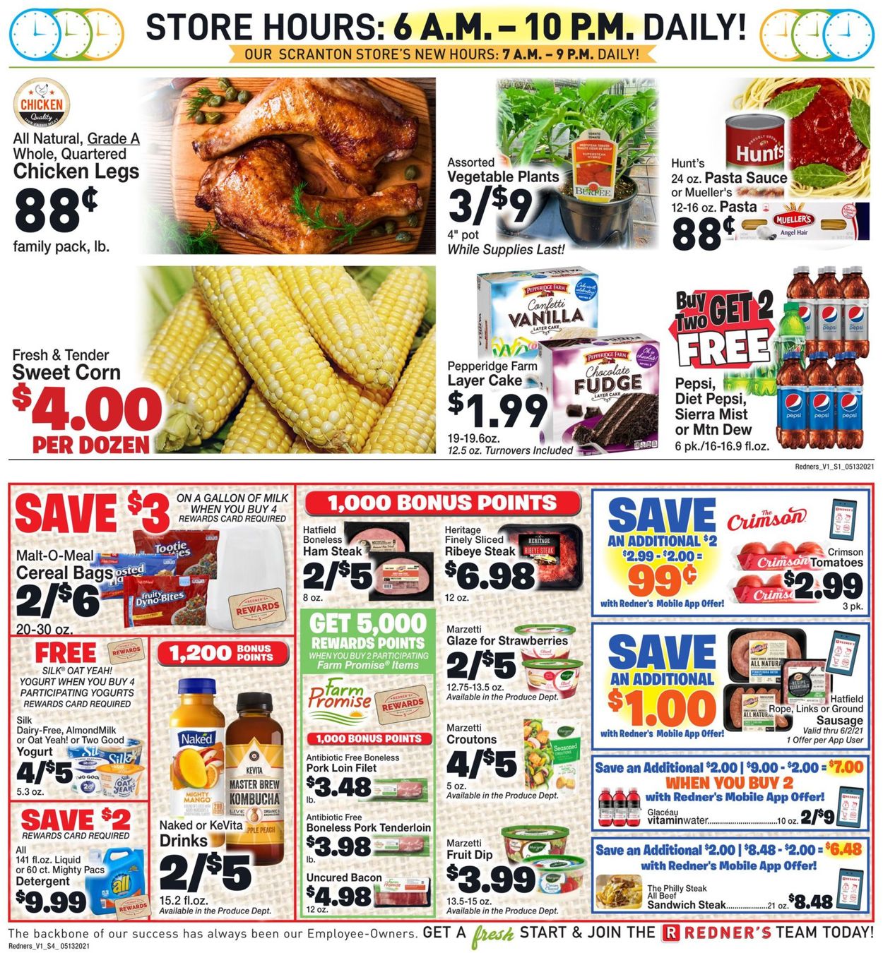 Redner’s Warehouse Market Weekly Ad Circular - valid 05/13-05/19/2021 (Page 2)