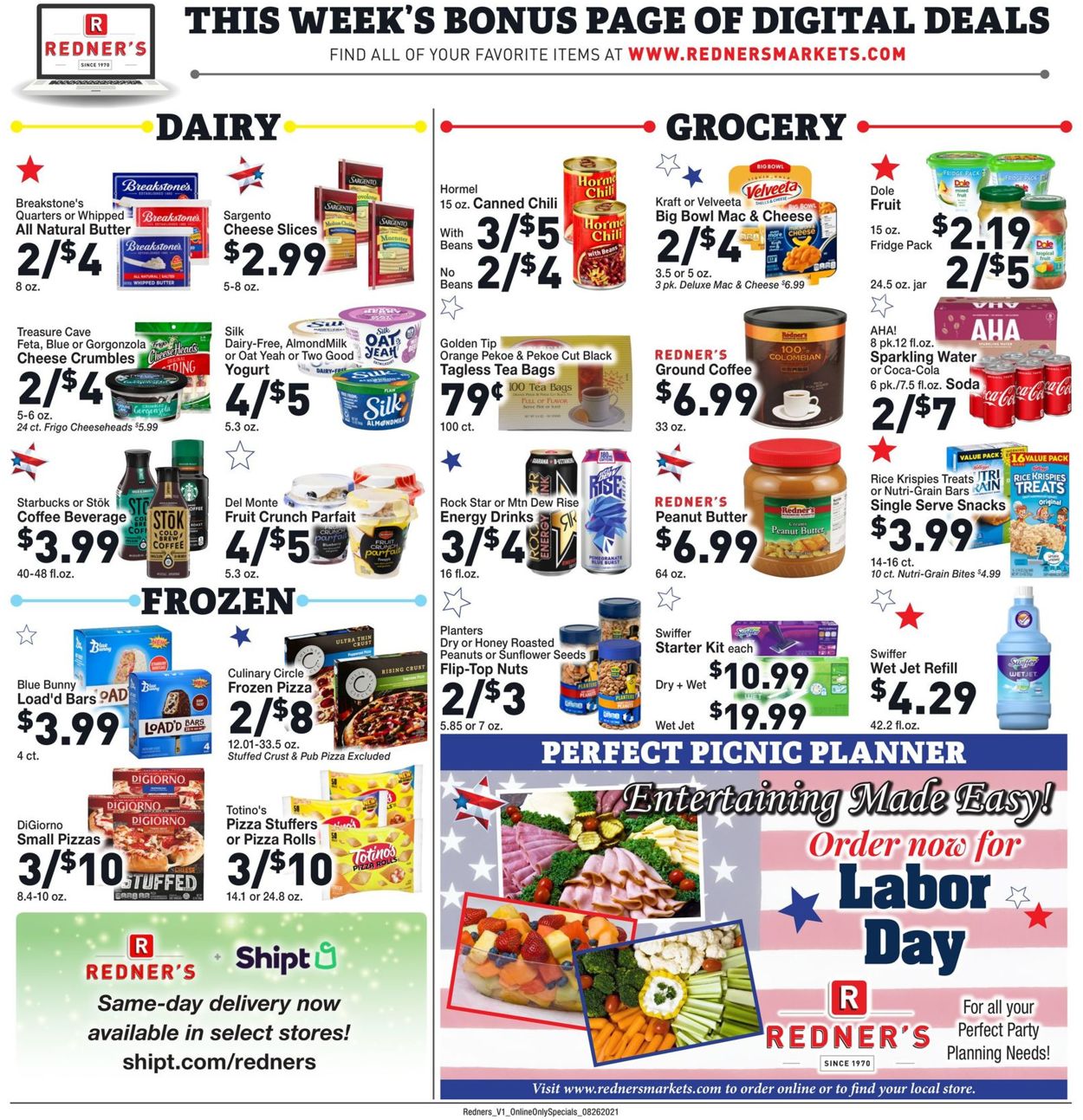Redner’s Warehouse Market Weekly Ad Circular - valid 08/26-09/01/2021 (Page 7)