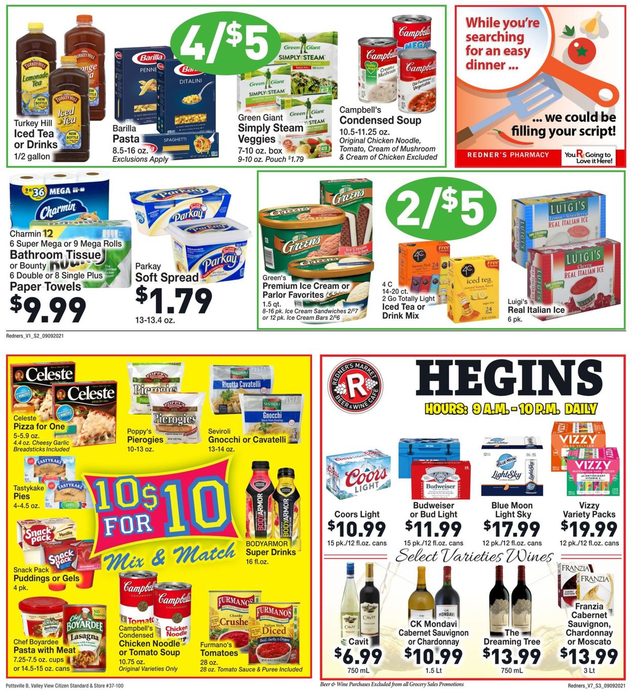 Redner’s Warehouse Market Weekly Ad Circular - valid 09/09-09/15/2021 (Page 3)