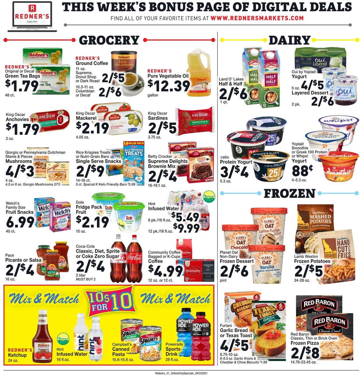 Redner’s Warehouse Market Weekly Ad Circular - valid 09/23-09/29/2021 (Page 7)