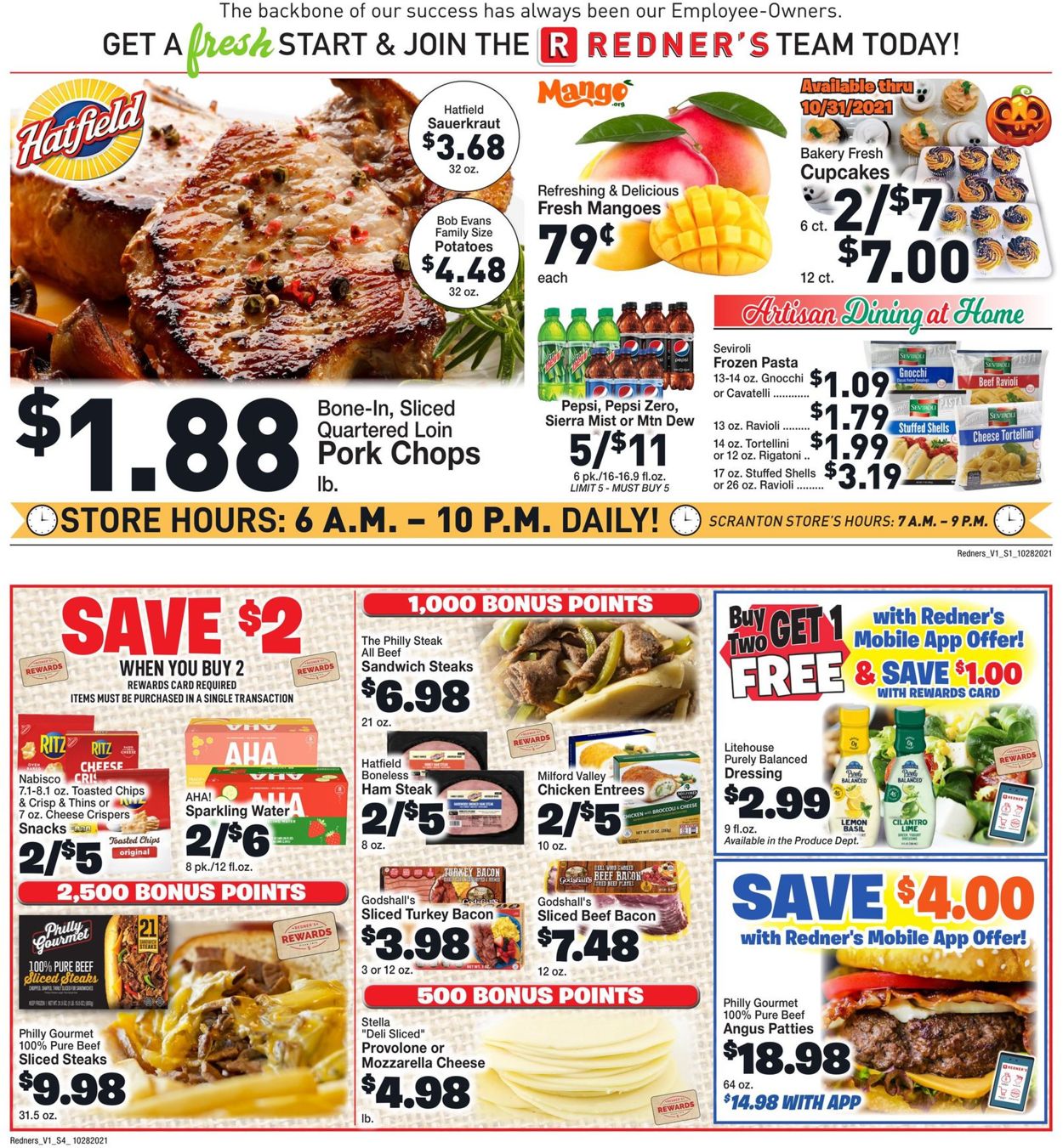 Redner’s Warehouse Market Weekly Ad Circular - valid 10/28-11/03/2021 (Page 2)
