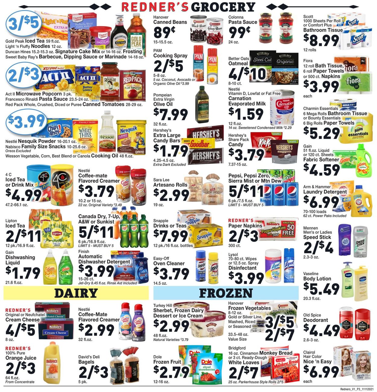 Redner’s Warehouse Market Weekly Ad Circular - valid 11/11-11/17/2021 (Page 5)