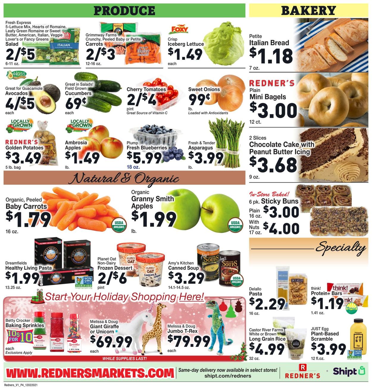 Redner’s Warehouse Market Weekly Ad Circular - valid 12/02-12/08/2021 (Page 6)