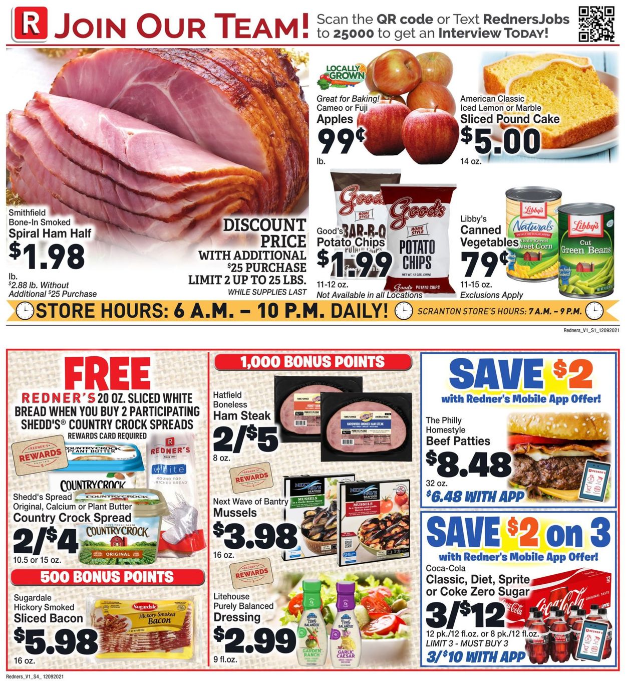 Redner’s Warehouse Market Weekly Ad Circular - valid 12/09-12/15/2021 (Page 2)