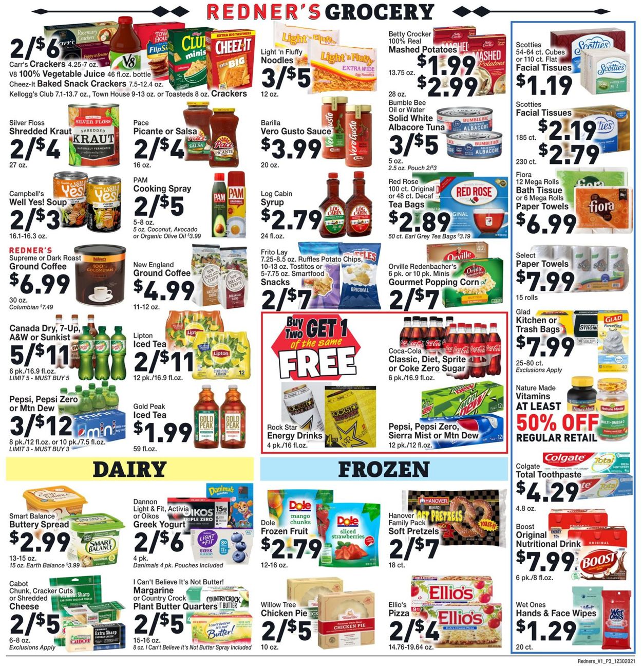 Redner’s Warehouse Market Weekly Ad Circular - valid 12/30-01/05/2022 (Page 5)