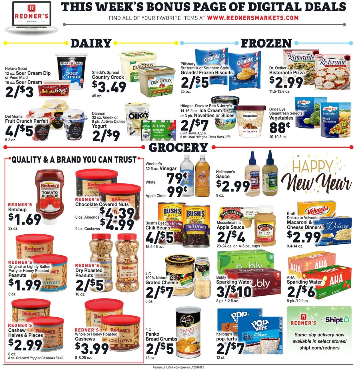 Redner’s Warehouse Market Weekly Ad Circular - valid 12/30-01/05/2022 (Page 7)