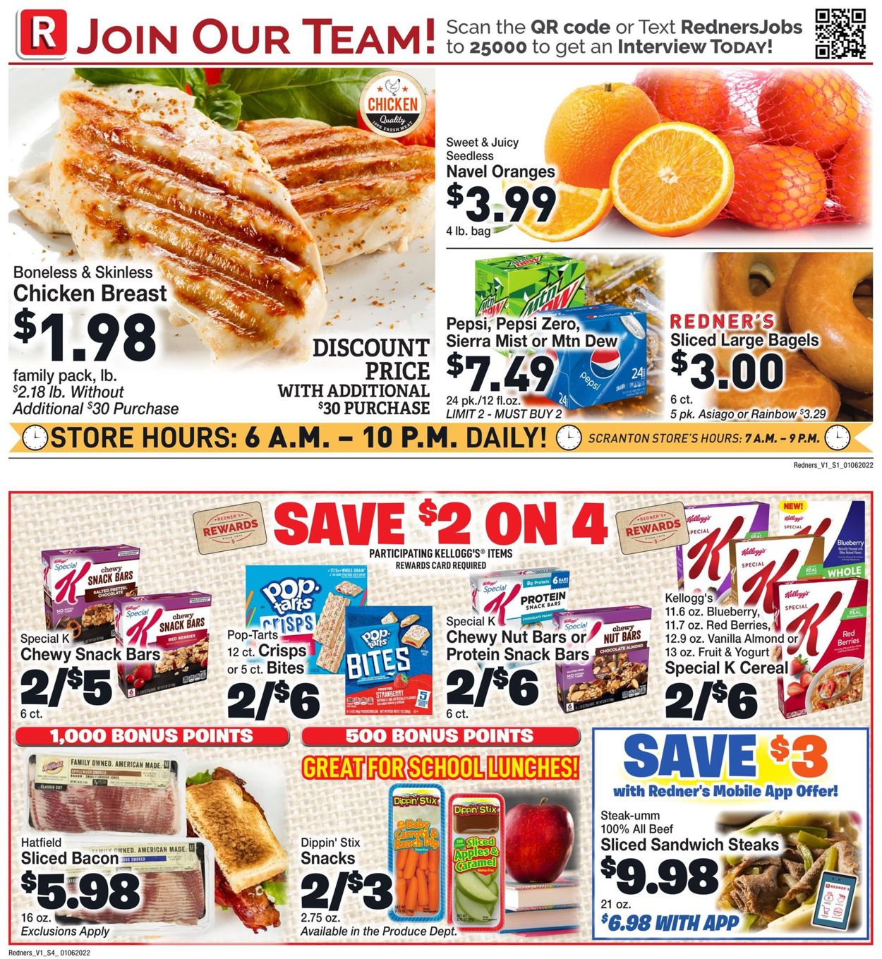 Redner’s Warehouse Market Weekly Ad Circular - valid 01/06-01/12/2022 (Page 2)