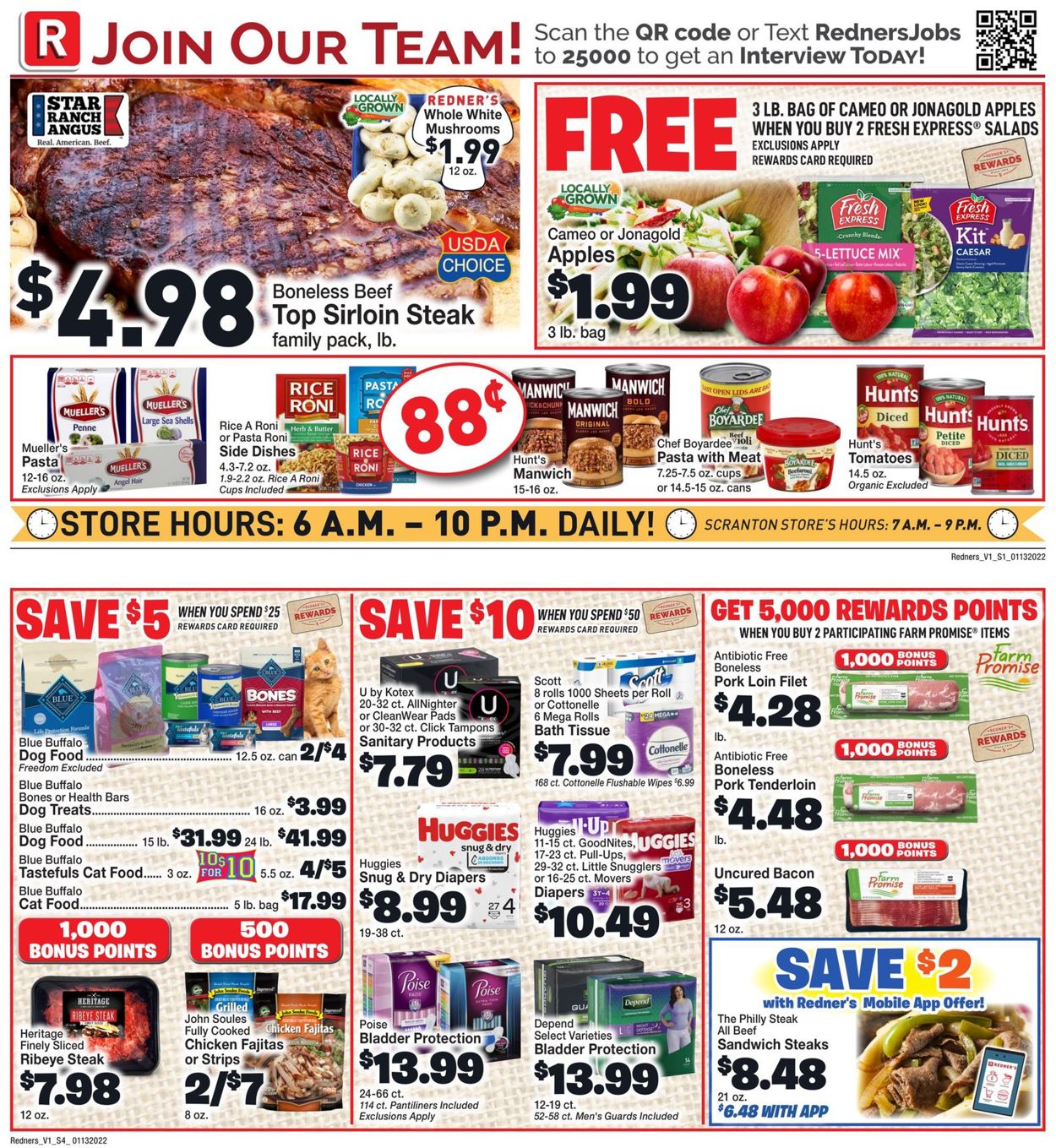 Redner’s Warehouse Market Weekly Ad Circular - valid 01/13-01/19/2022 (Page 2)