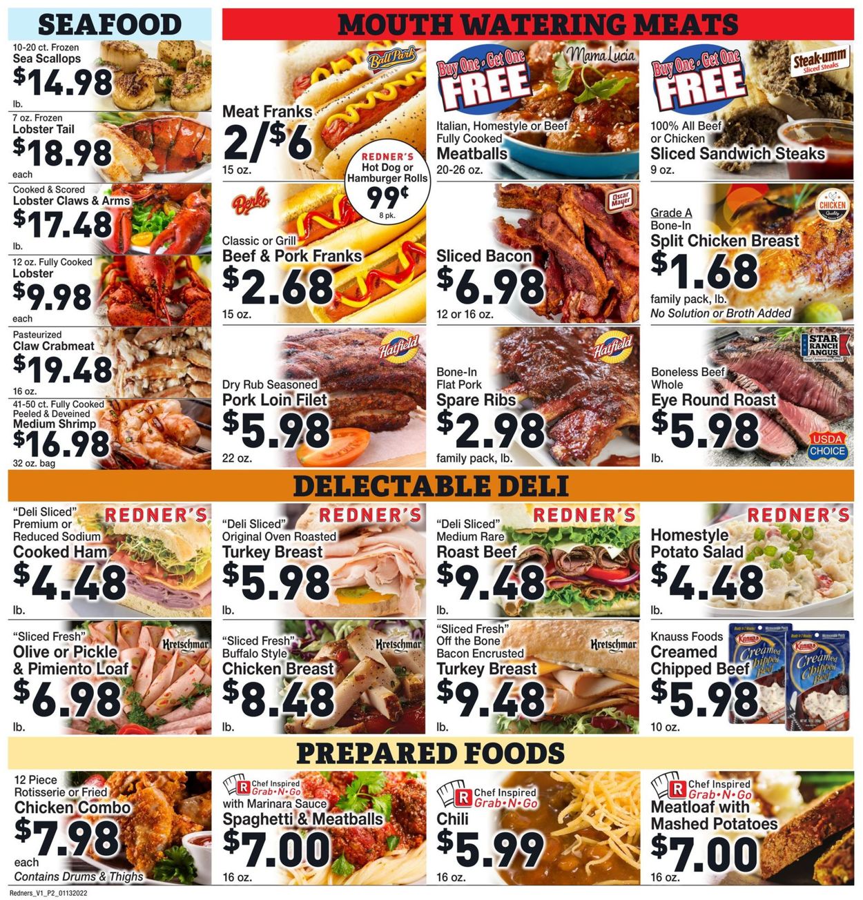 Redner’s Warehouse Market Weekly Ad Circular - valid 01/13-01/19/2022 (Page 4)