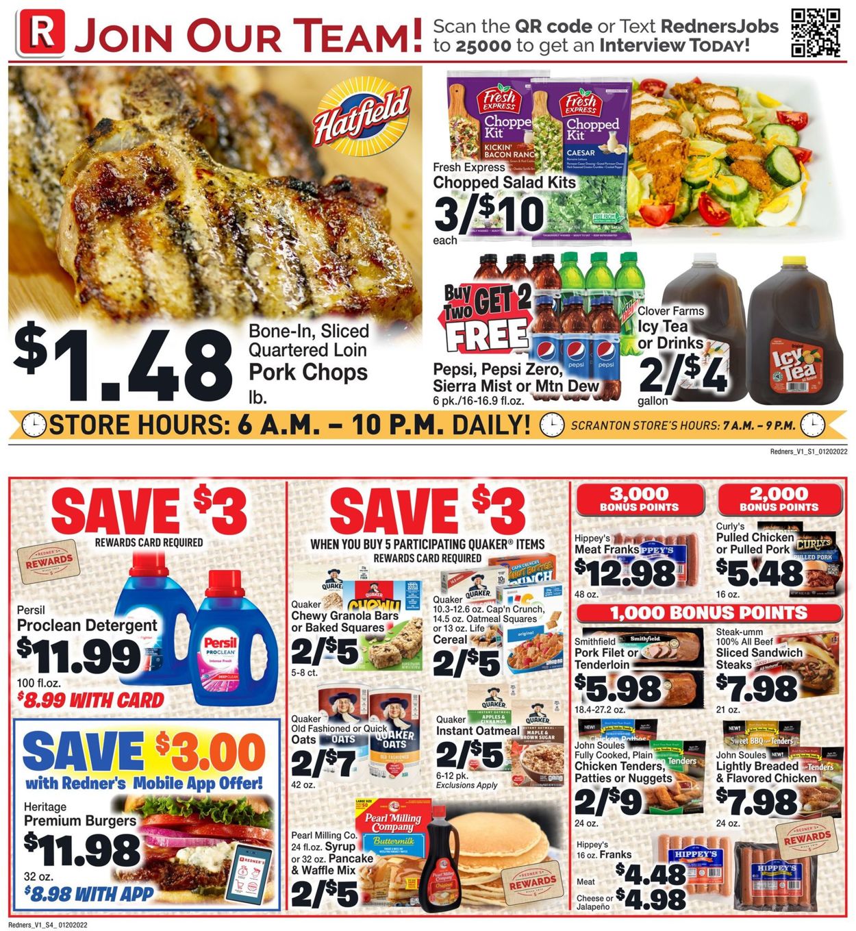 Redner’s Warehouse Market Weekly Ad Circular - valid 01/20-01/26/2022 (Page 2)