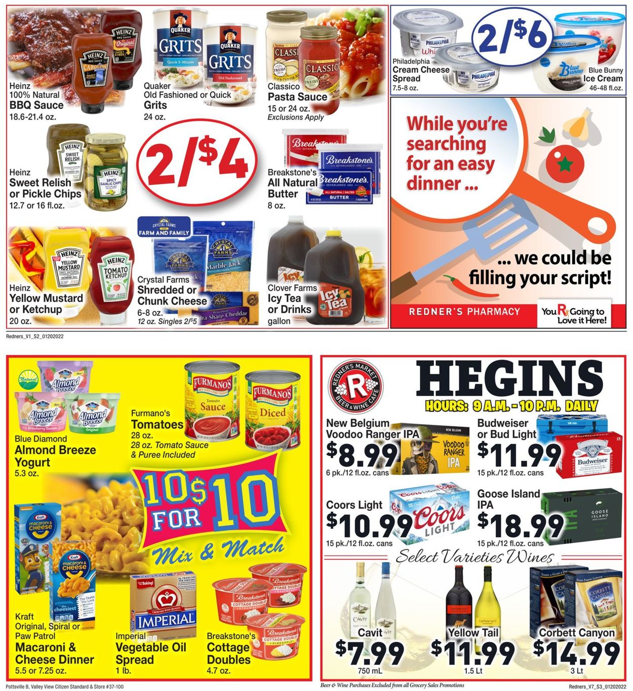 Redner’s Warehouse Market Weekly Ad Circular - valid 01/20-01/26/2022 (Page 3)