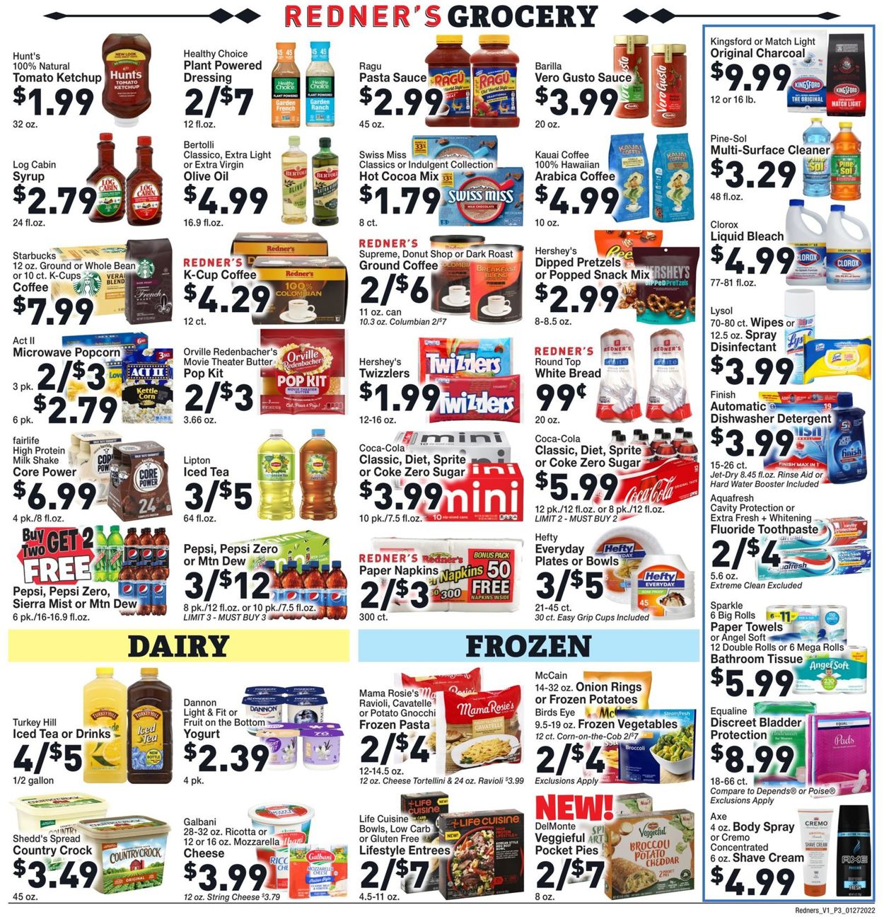 Redner’s Warehouse Market Weekly Ad Circular - valid 01/27-02/02/2022 (Page 5)