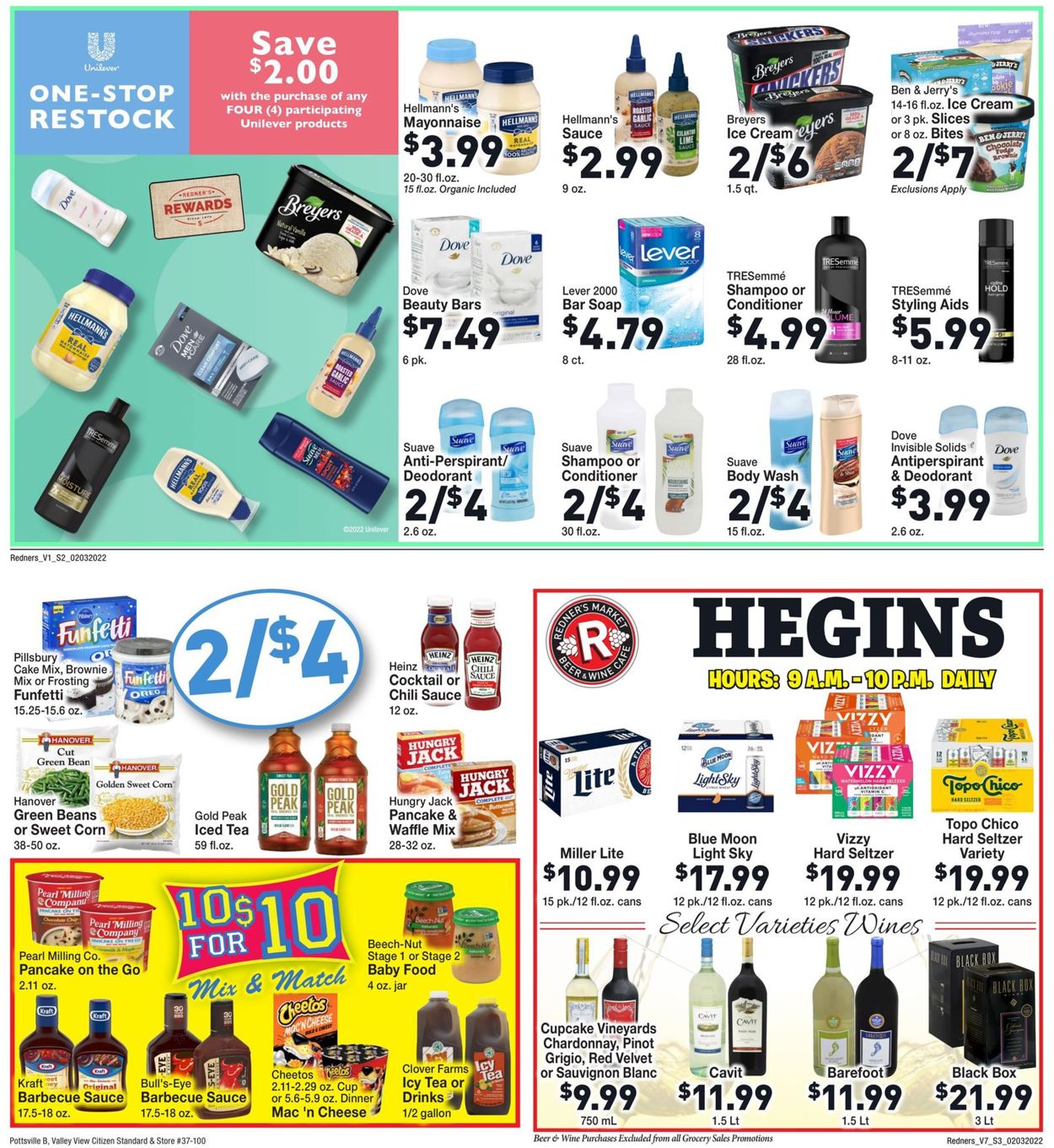 Redner’s Warehouse Market Weekly Ad Circular - valid 02/03-02/09/2022 (Page 3)