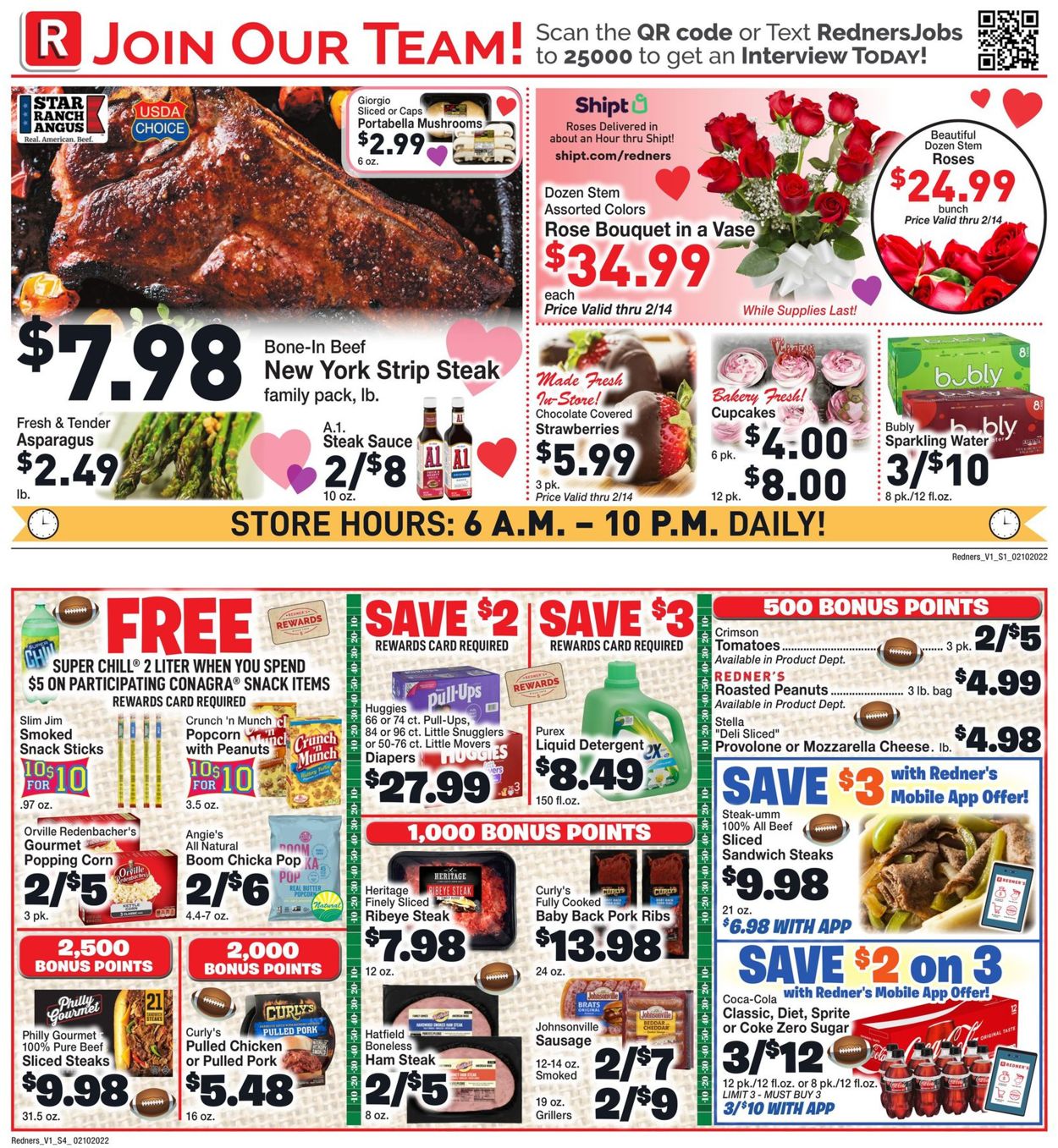 Redner’s Warehouse Market Weekly Ad Circular - valid 02/10-02/16/2022 (Page 2)