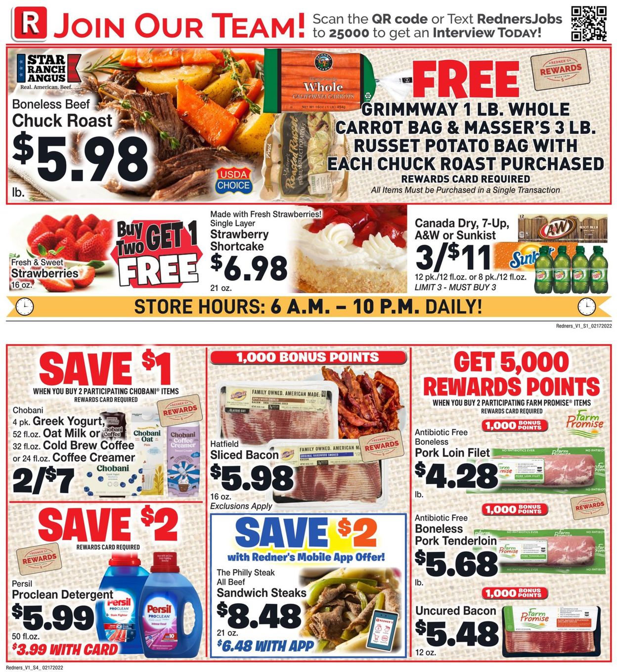 Redner’s Warehouse Market Weekly Ad Circular - valid 02/17-02/23/2022 (Page 2)