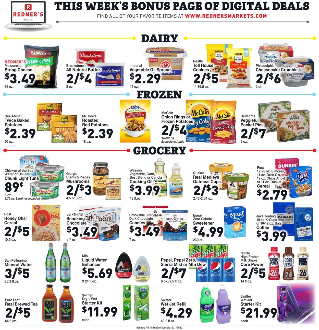 Redner’s Warehouse Market Weekly Ad Circular - valid 02/17-02/23/2022 (Page 7)