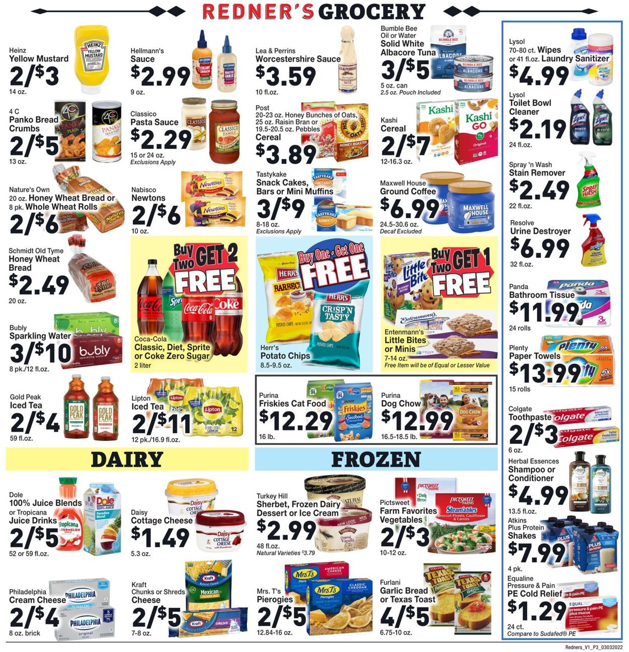 Redner’s Warehouse Market Weekly Ad Circular - valid 03/03-03/09/2022 (Page 5)