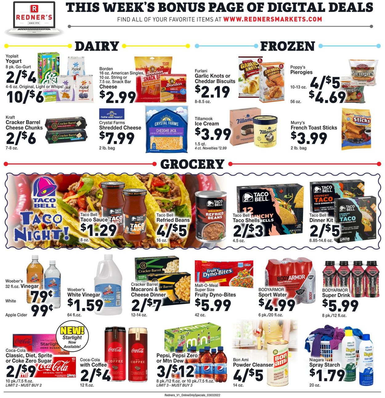 Redner’s Warehouse Market Weekly Ad Circular - valid 03/03-03/09/2022 (Page 7)