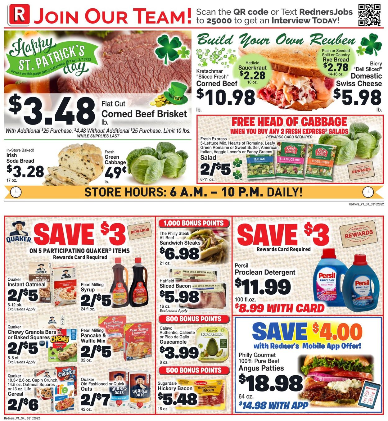 Redner’s Warehouse Market Weekly Ad Circular - valid 03/10-03/16/2022 (Page 2)