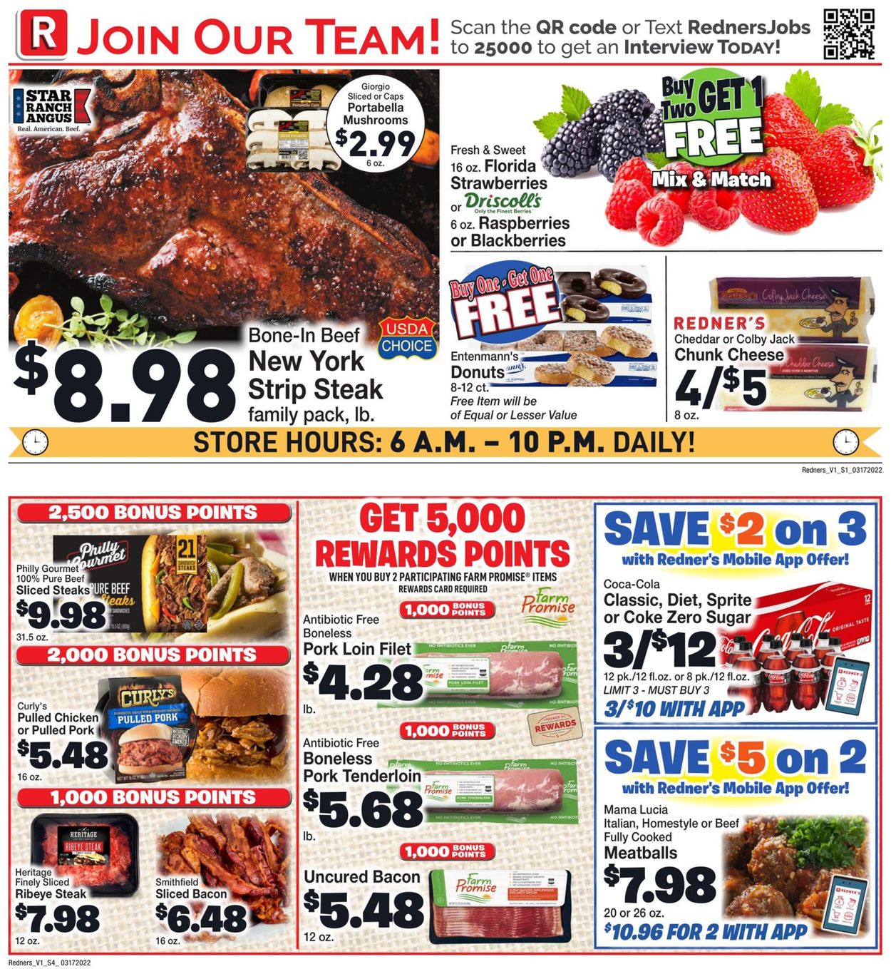 Redner’s Warehouse Market Weekly Ad Circular - valid 03/17-03/23/2022 (Page 2)