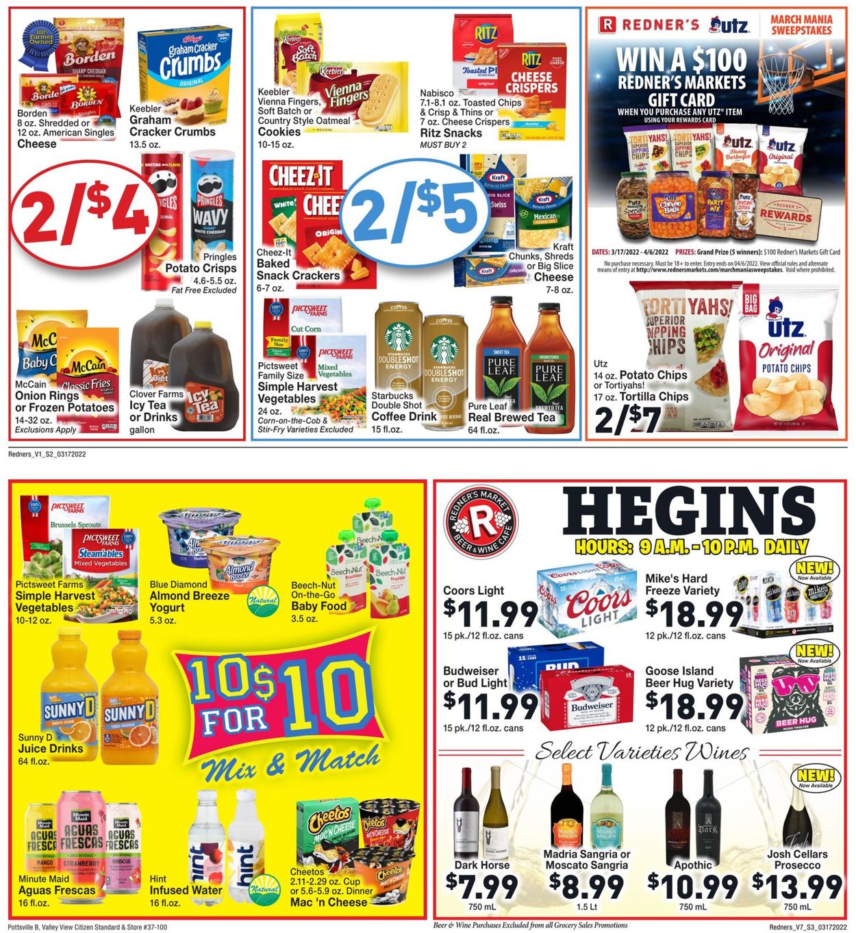 Redner’s Warehouse Market Weekly Ad Circular - valid 03/17-03/23/2022 (Page 3)