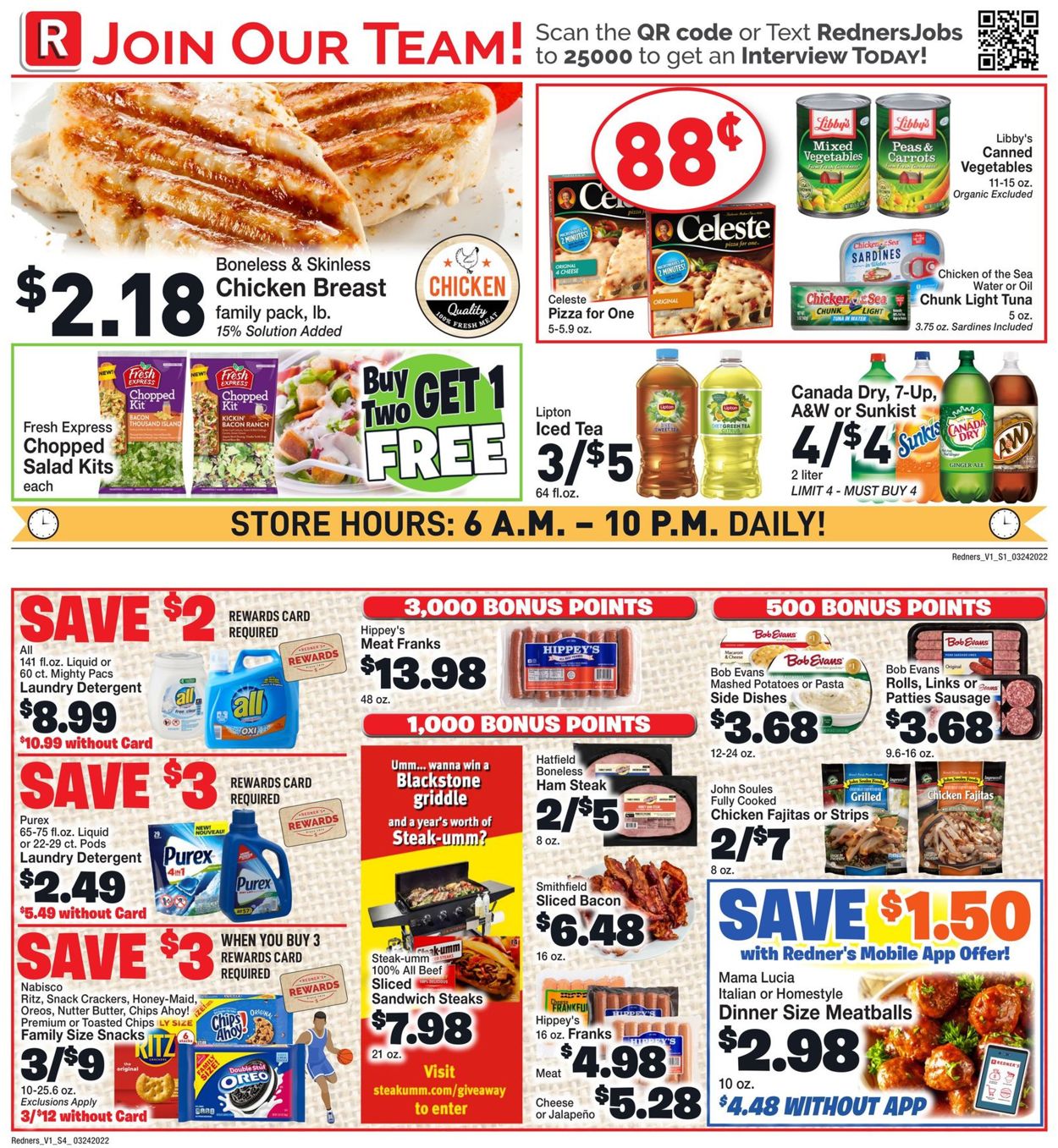 Redner’s Warehouse Market Weekly Ad Circular - valid 03/24-03/30/2022 (Page 2)