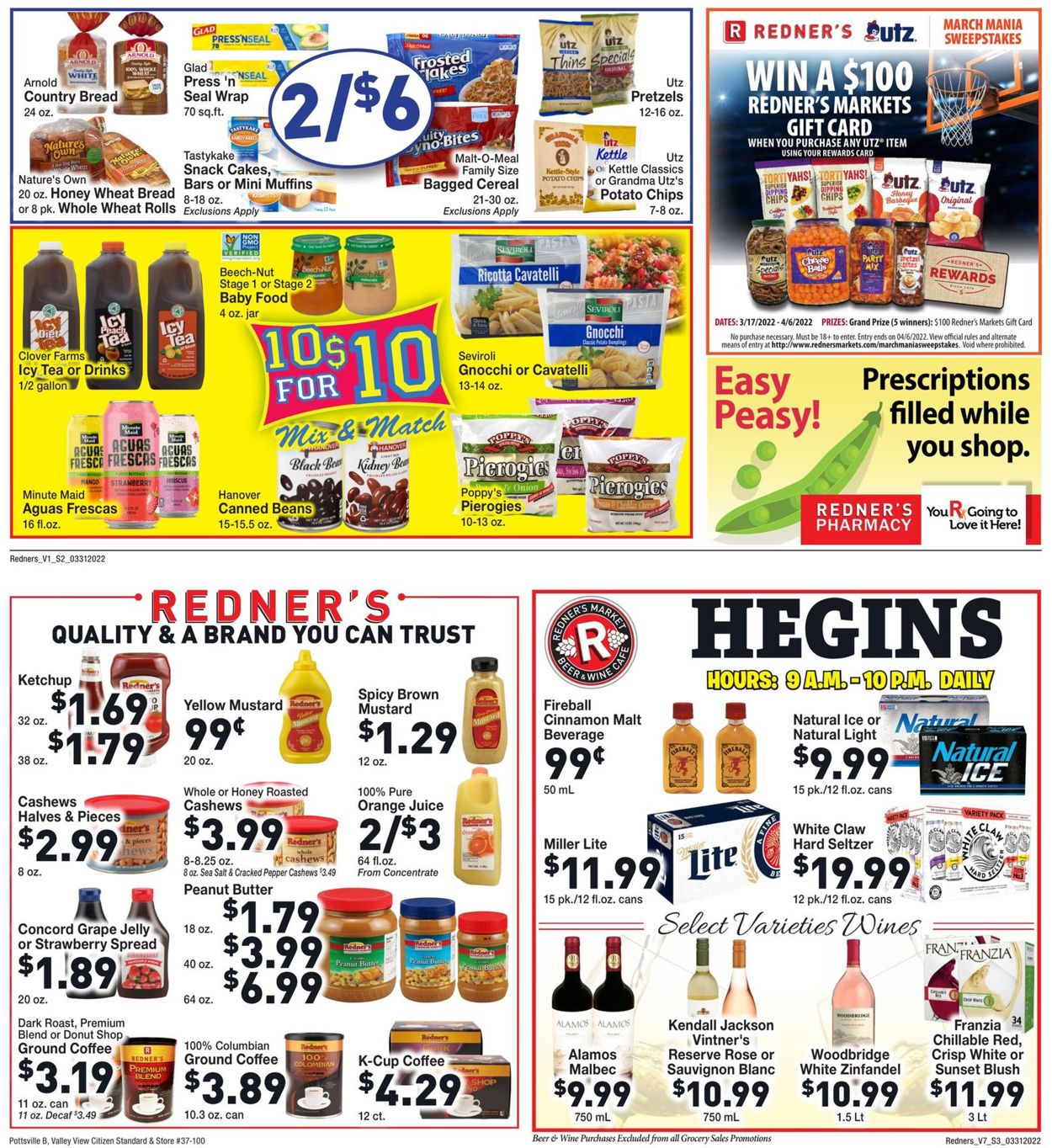 Redner’s Warehouse Market Weekly Ad Circular - valid 03/31-04/06/2022 (Page 3)
