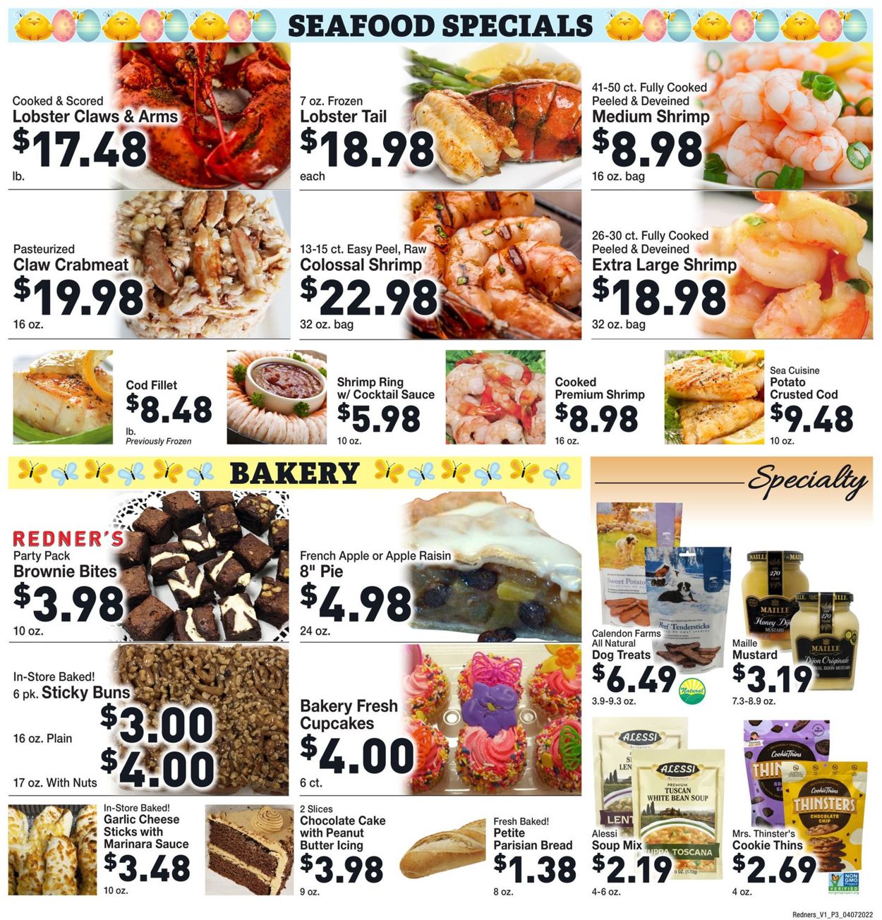 Redner’s Warehouse Market EASTER 2022 Weekly Ad Circular - valid 04/07-04/13/2022 (Page 5)
