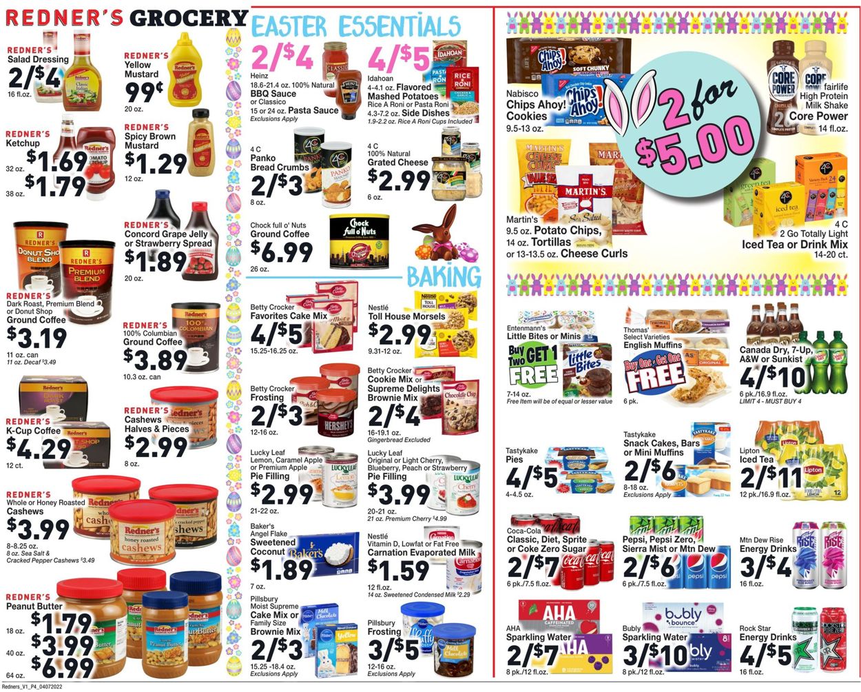 Redner’s Warehouse Market EASTER 2022 Weekly Ad Circular - valid 04/07-04/13/2022 (Page 6)