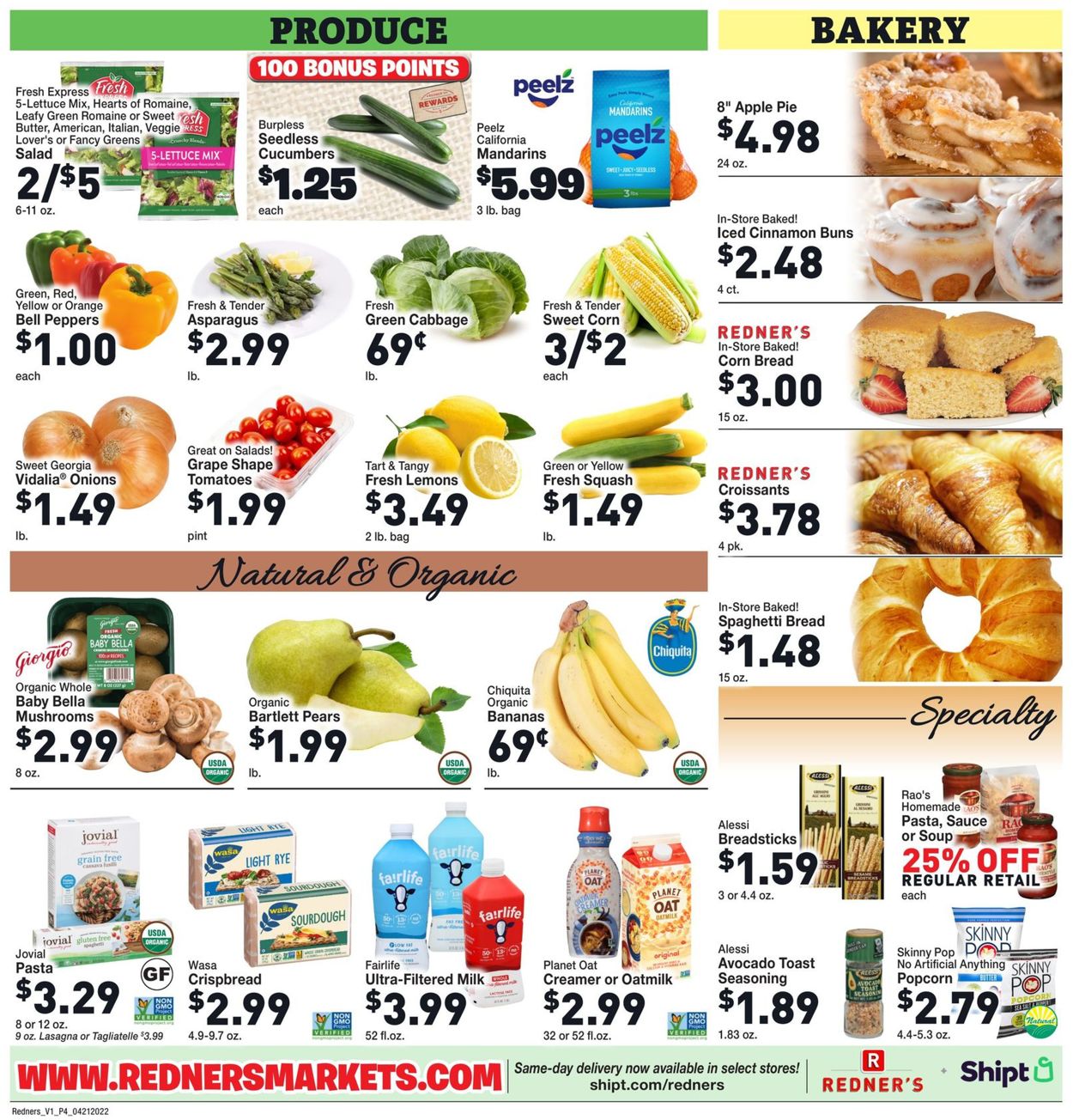 Redner’s Warehouse Market Weekly Ad Circular - valid 04/21-04/27/2022 (Page 6)