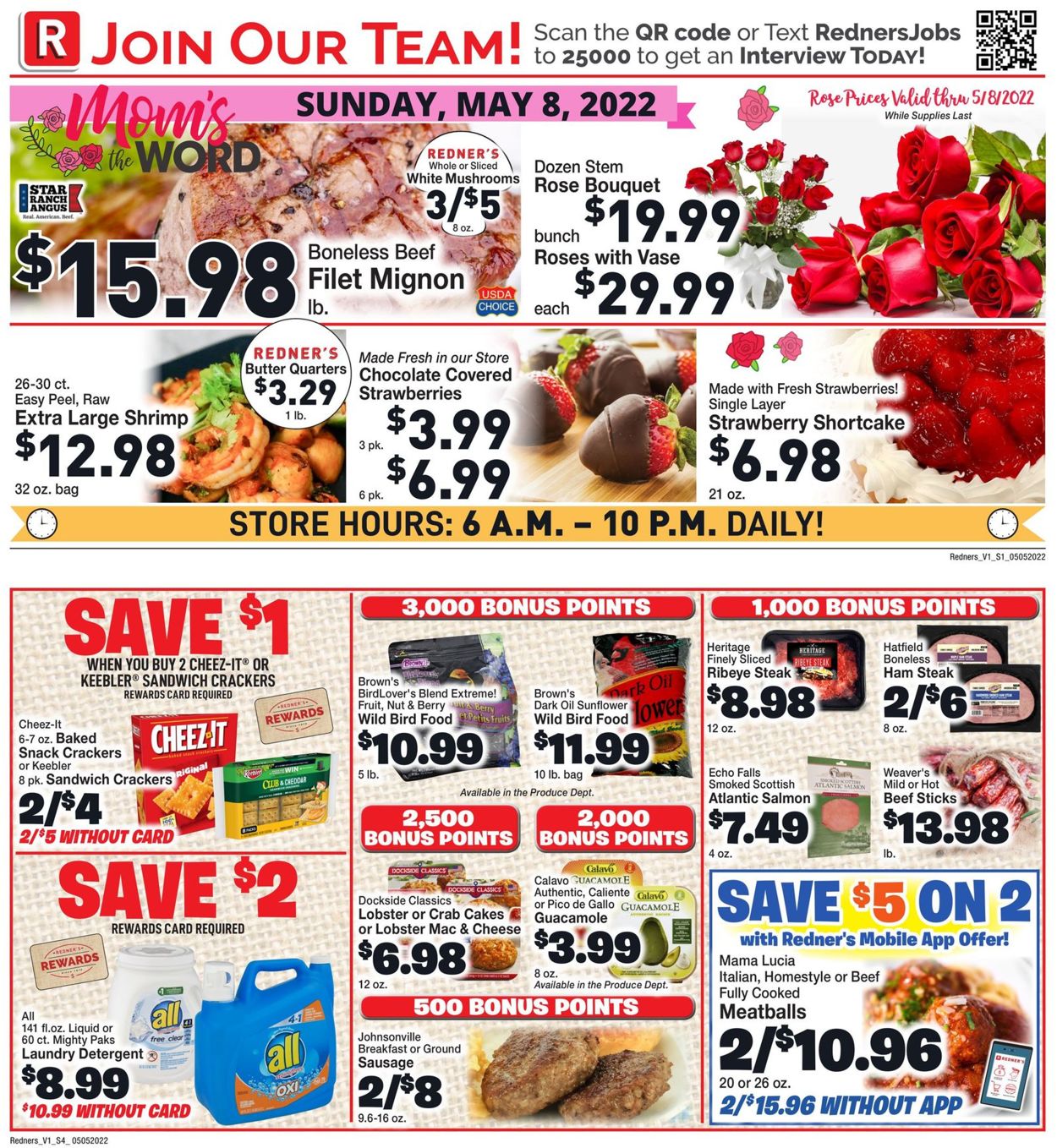 Redner’s Warehouse Market Weekly Ad Circular - valid 05/05-05/11/2022 (Page 2)