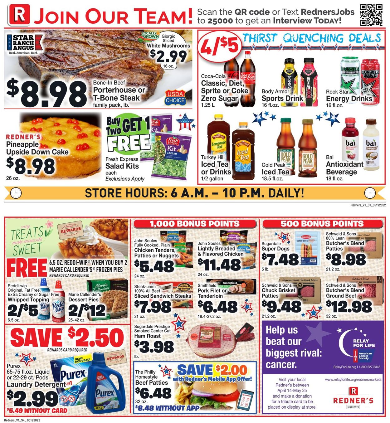 Redner’s Warehouse Market Weekly Ad Circular - valid 05/19-05/25/2022 (Page 2)