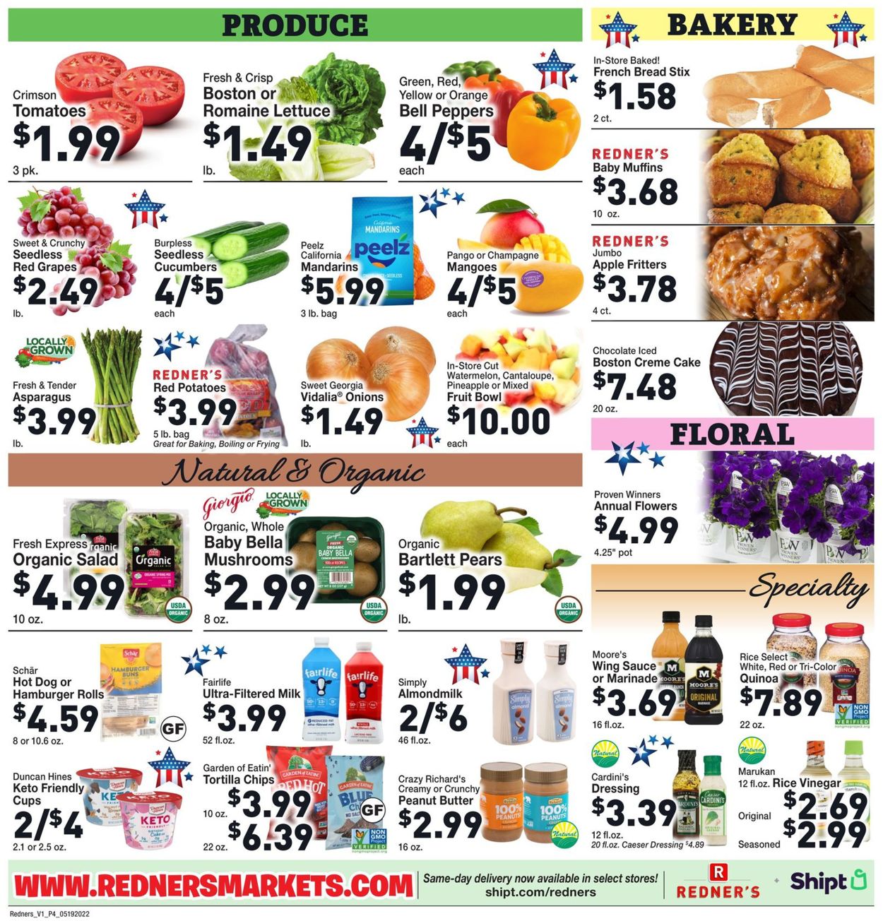 Redner’s Warehouse Market Weekly Ad Circular - valid 05/19-05/25/2022 (Page 6)