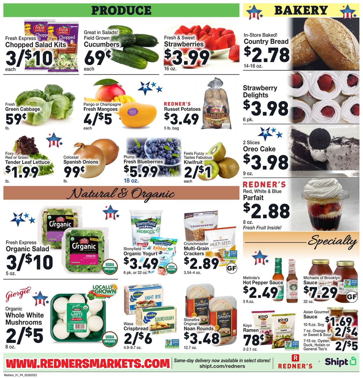Redner’s Warehouse Market Weekly Ad Circular - valid 05/26-06/01/2022 (Page 6)