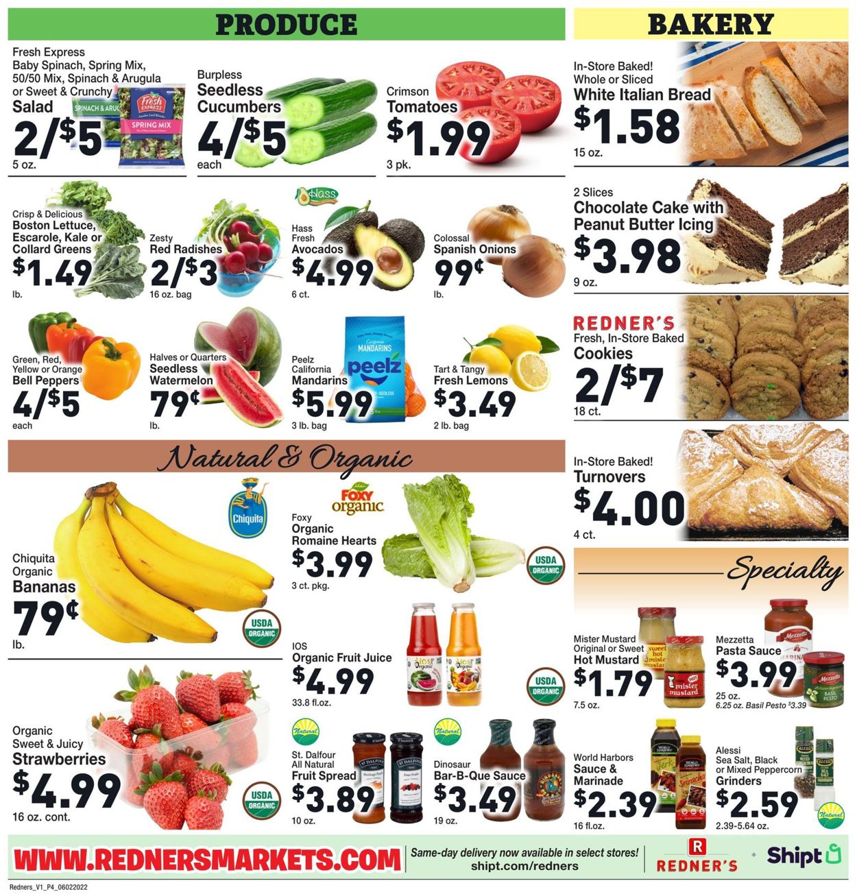 Redner’s Warehouse Market Weekly Ad Circular - valid 06/02-06/08/2022 (Page 6)
