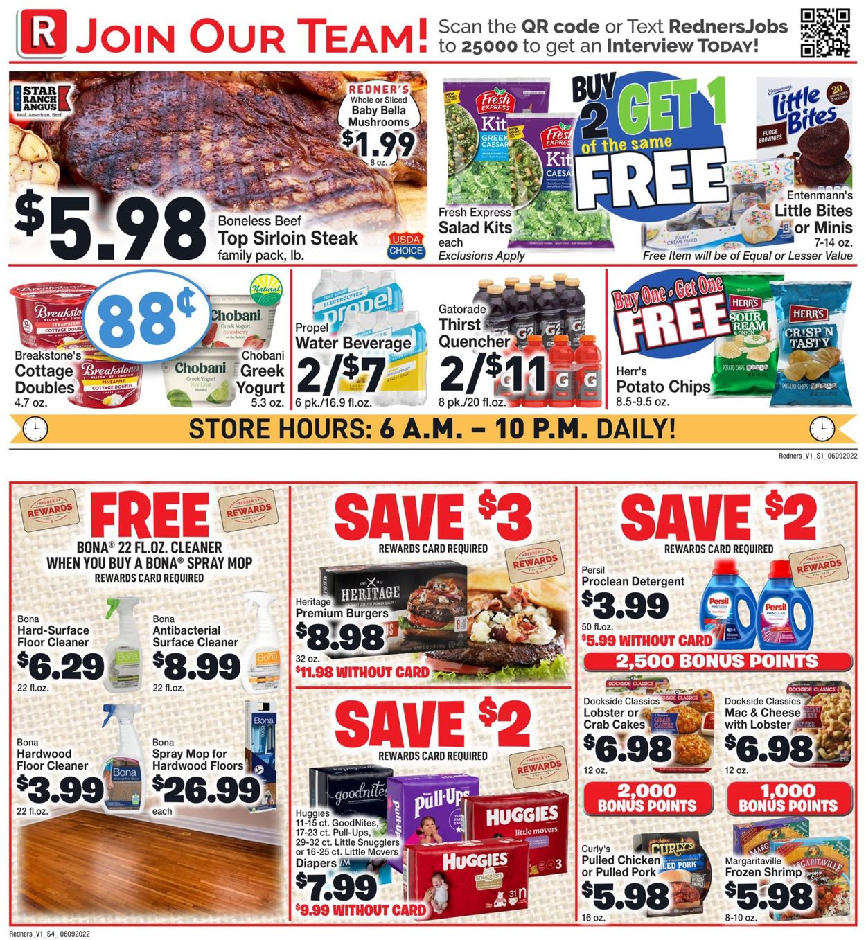 Redner’s Warehouse Market Weekly Ad Circular - valid 06/09-06/15/2022 (Page 2)