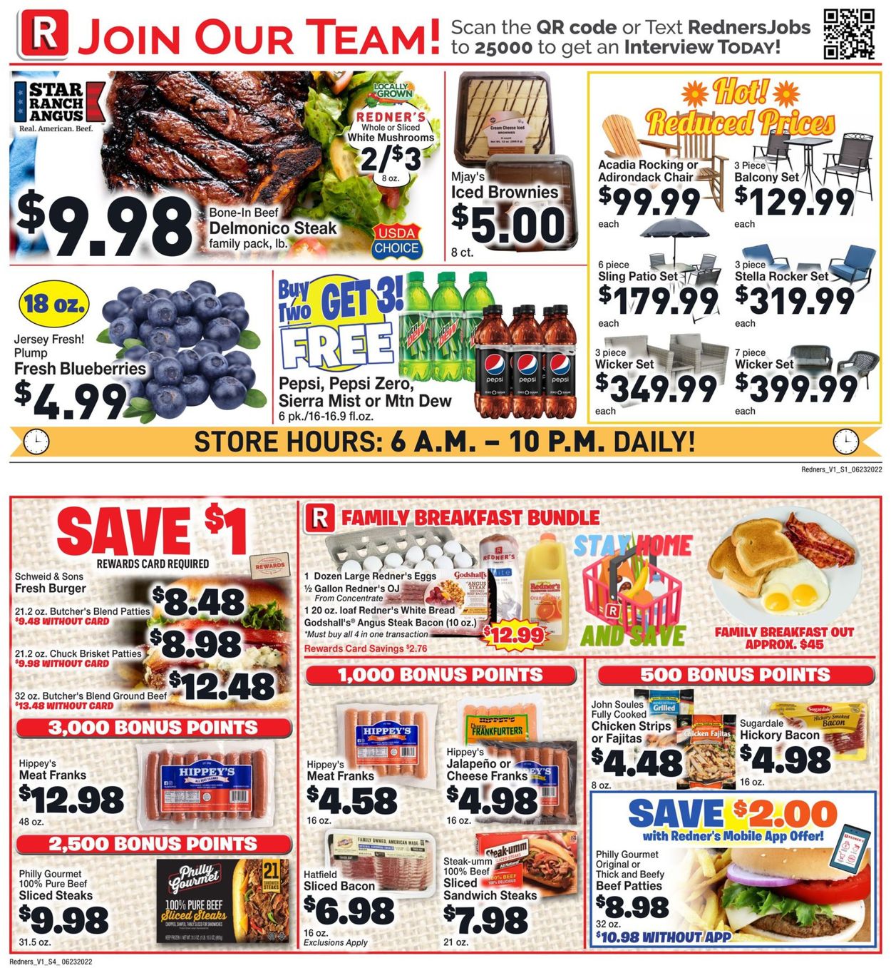 Redner’s Warehouse Market Weekly Ad Circular - valid 06/23-06/29/2022 (Page 2)