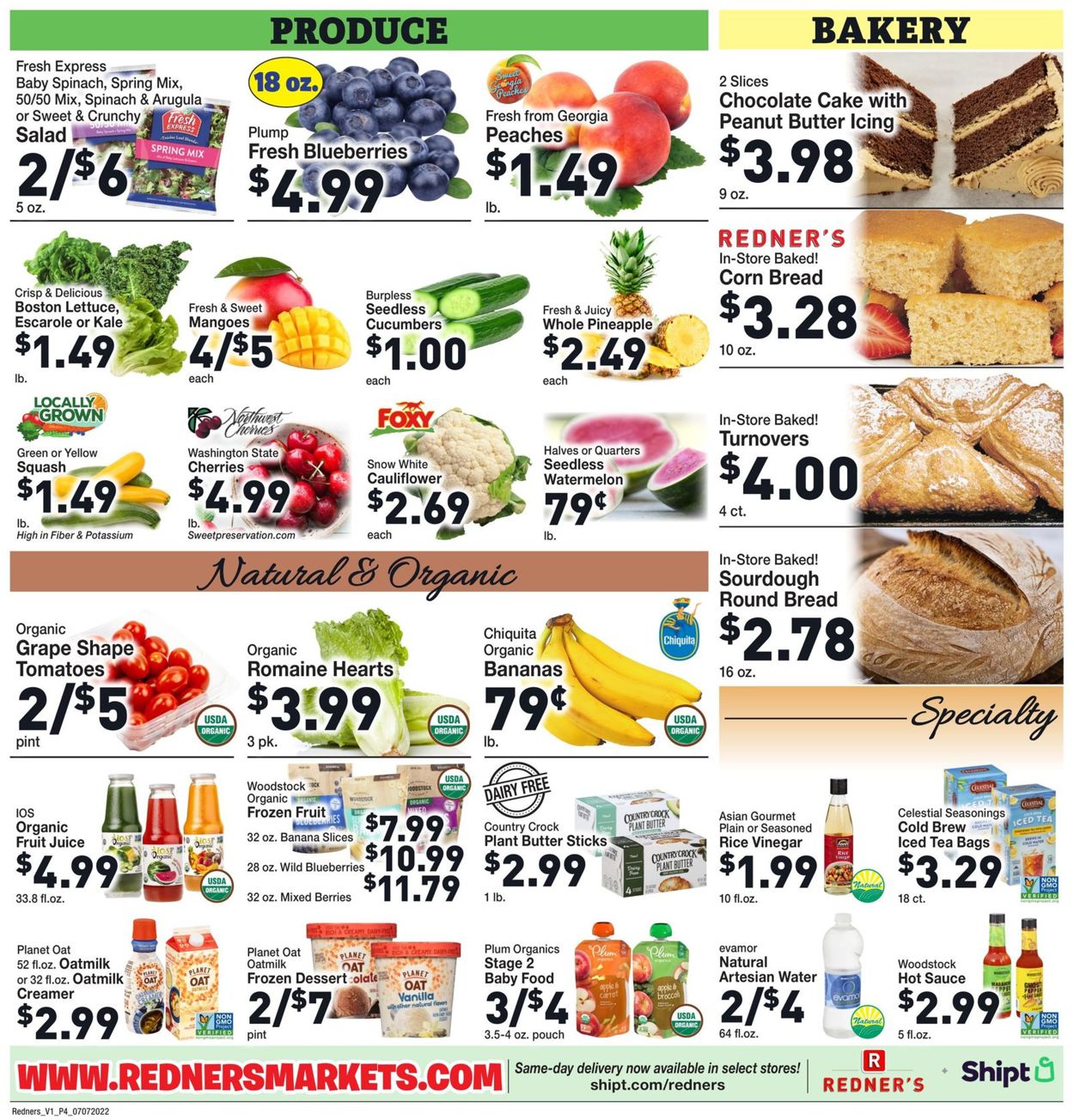 Redner’s Warehouse Market Weekly Ad Circular - valid 07/07-07/13/2022 (Page 6)