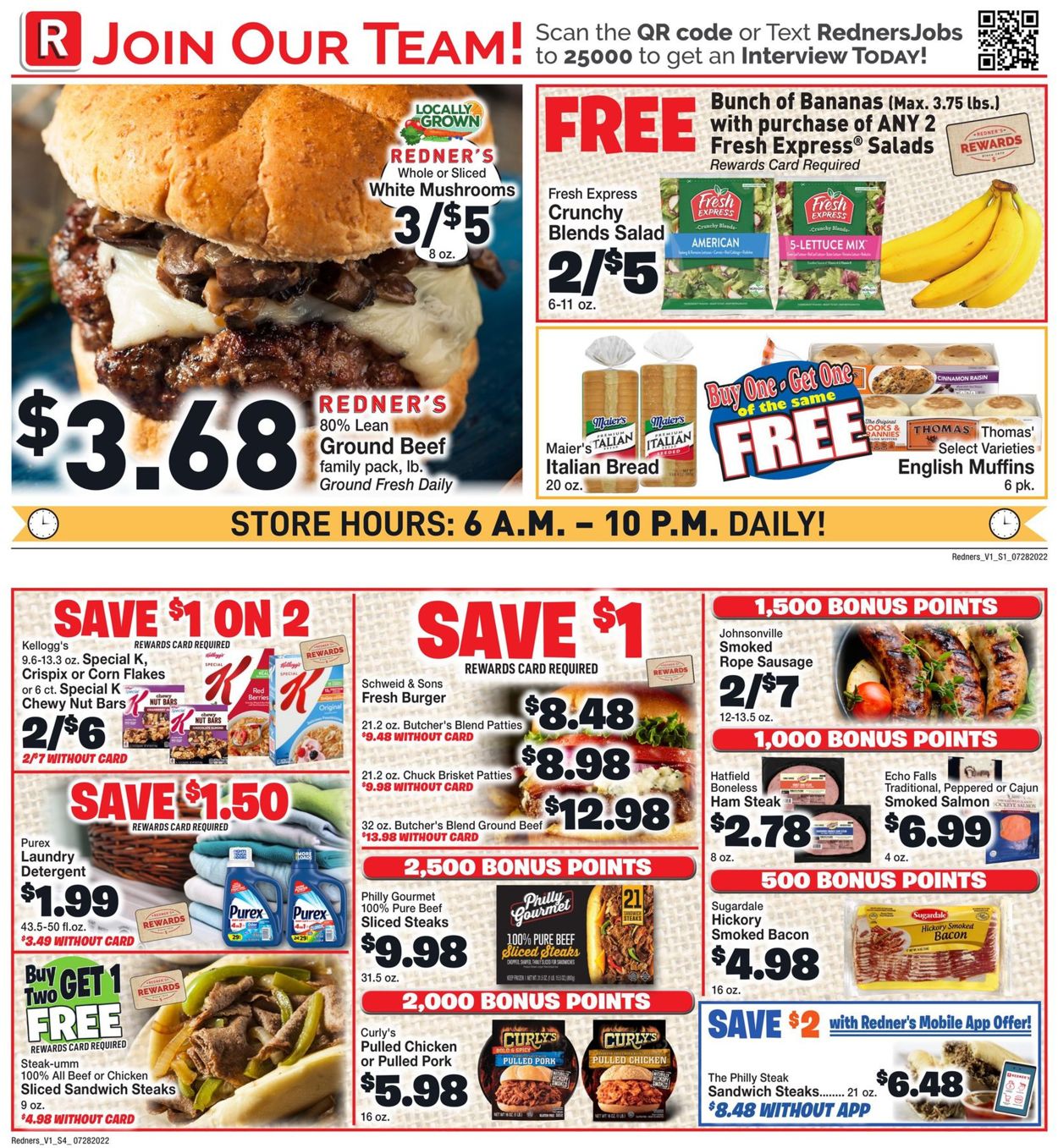 Redner’s Warehouse Market Weekly Ad Circular - valid 07/28-08/03/2022 (Page 2)