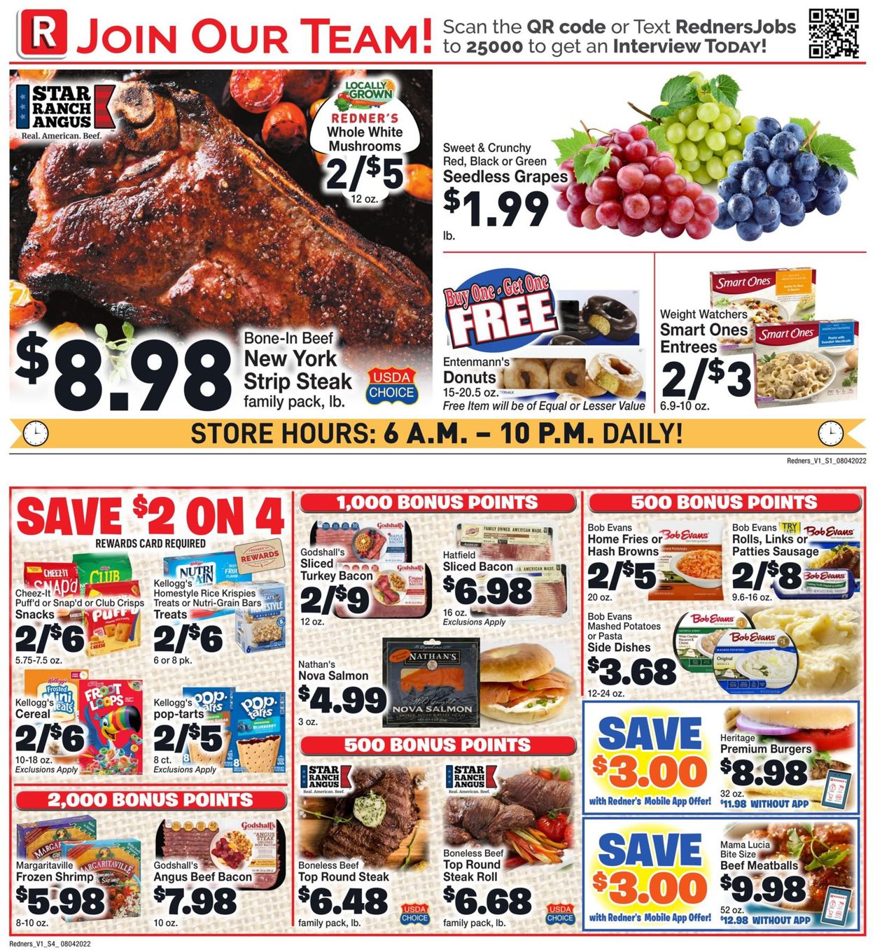 Redner’s Warehouse Market Weekly Ad Circular - valid 08/04-08/10/2022 (Page 2)