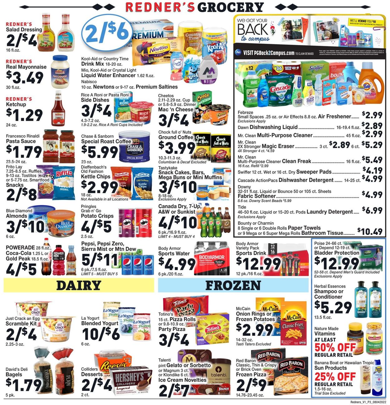 Redner’s Warehouse Market Weekly Ad Circular - valid 08/04-08/10/2022 (Page 5)