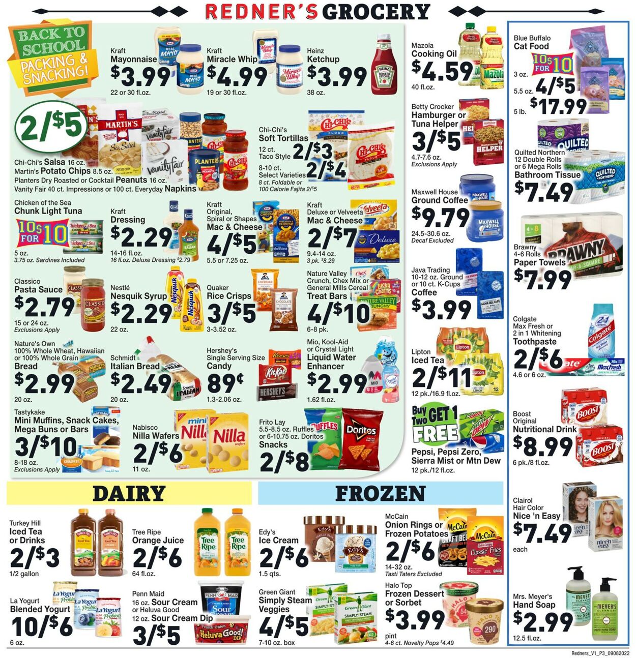 Redner’s Warehouse Market Weekly Ad Circular - valid 09/08-09/14/2022 (Page 5)