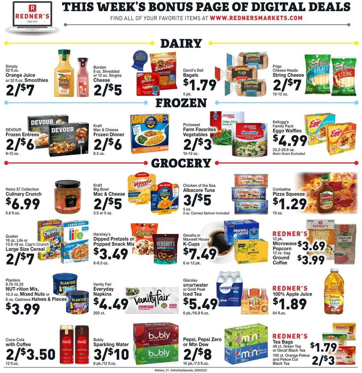 Redner’s Warehouse Market Weekly Ad Circular - valid 09/08-09/14/2022 (Page 7)
