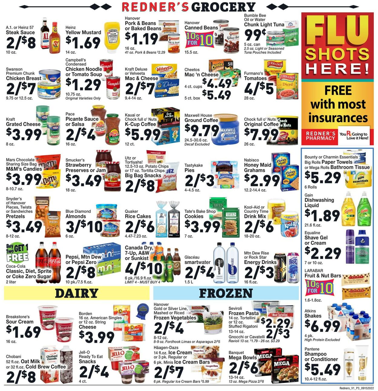 Redner’s Warehouse Market Weekly Ad Circular - valid 09/15-09/21/2022 (Page 5)