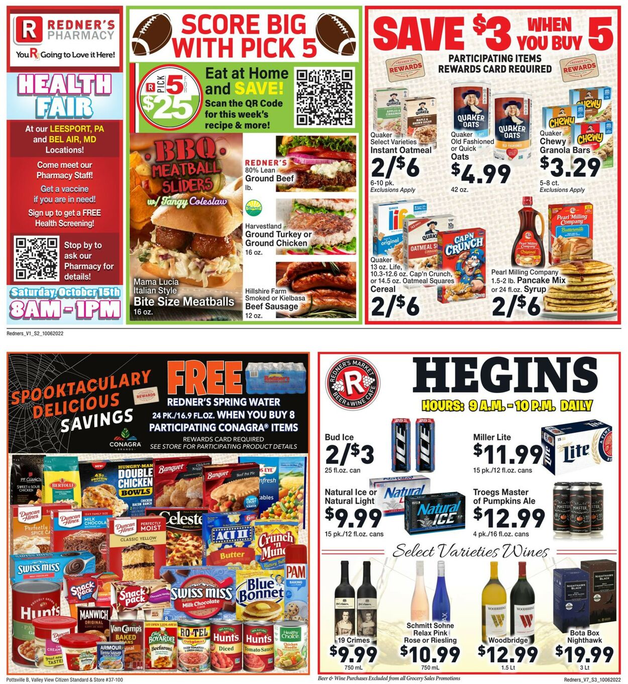 Redner’s Warehouse Market Weekly Ad Circular - valid 10/06-10/12/2022 (Page 3)