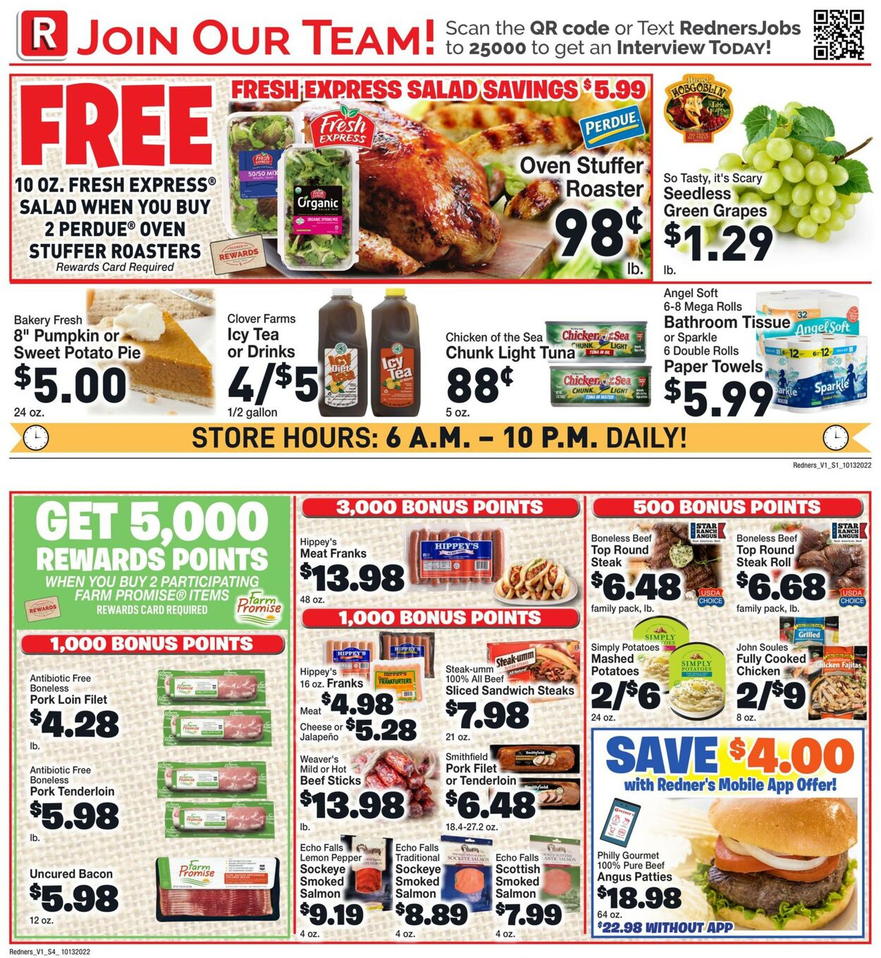 Redner’s Warehouse Market Weekly Ad Circular - valid 10/13-10/19/2022 (Page 2)