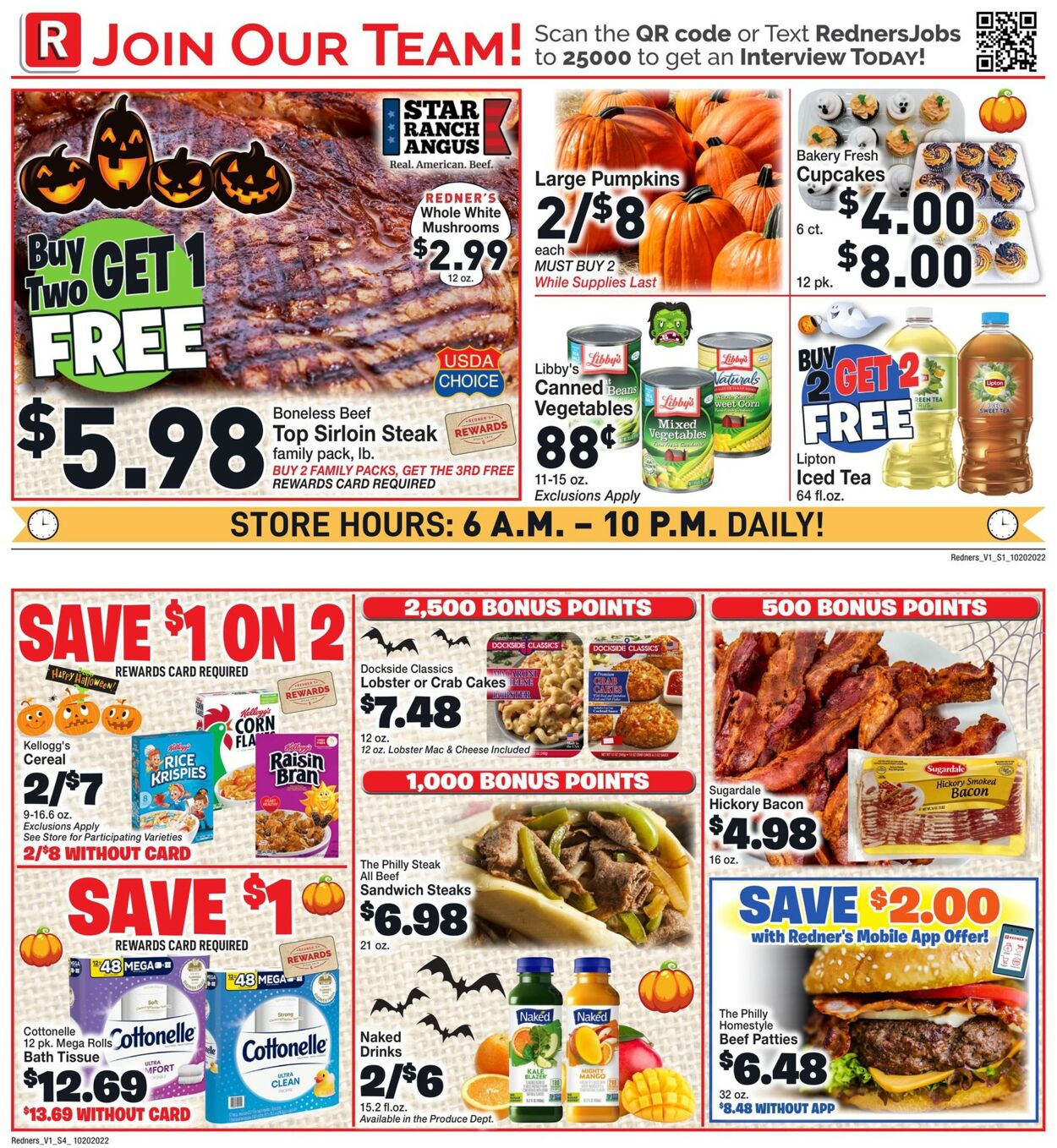 Redner’s Warehouse Market Weekly Ad Circular - valid 10/20-10/26/2022 (Page 2)