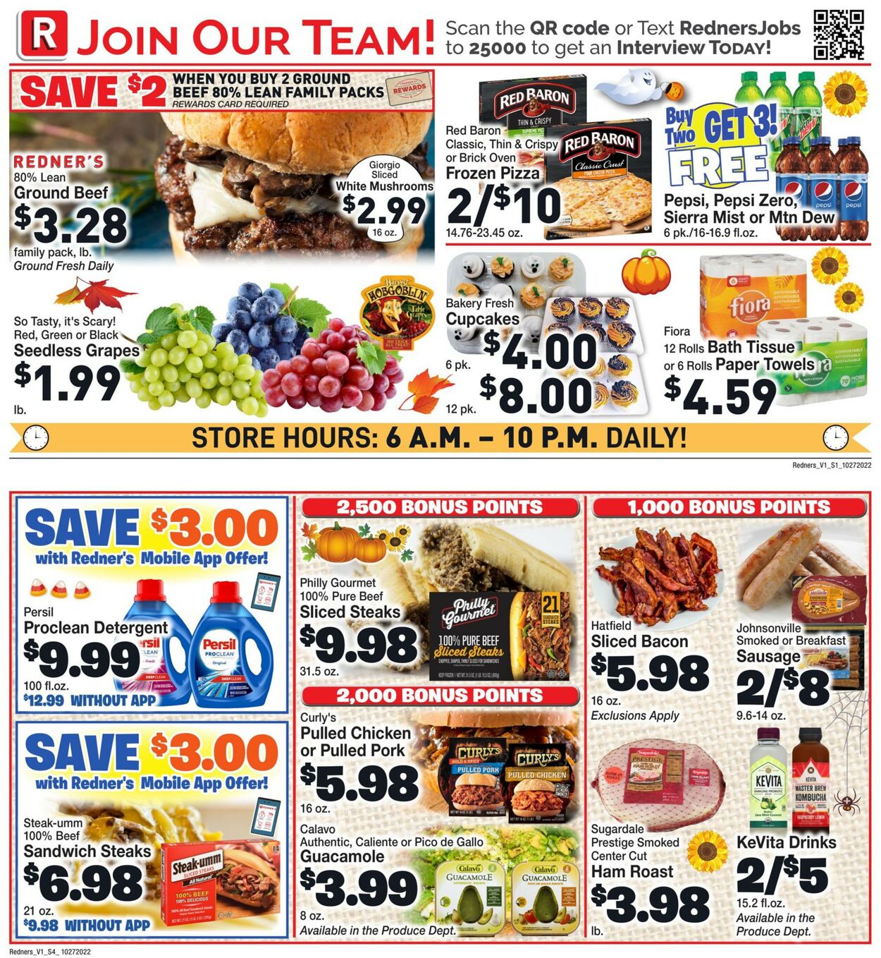 Redner’s Warehouse Market Weekly Ad Circular - valid 10/27-11/02/2022 (Page 2)